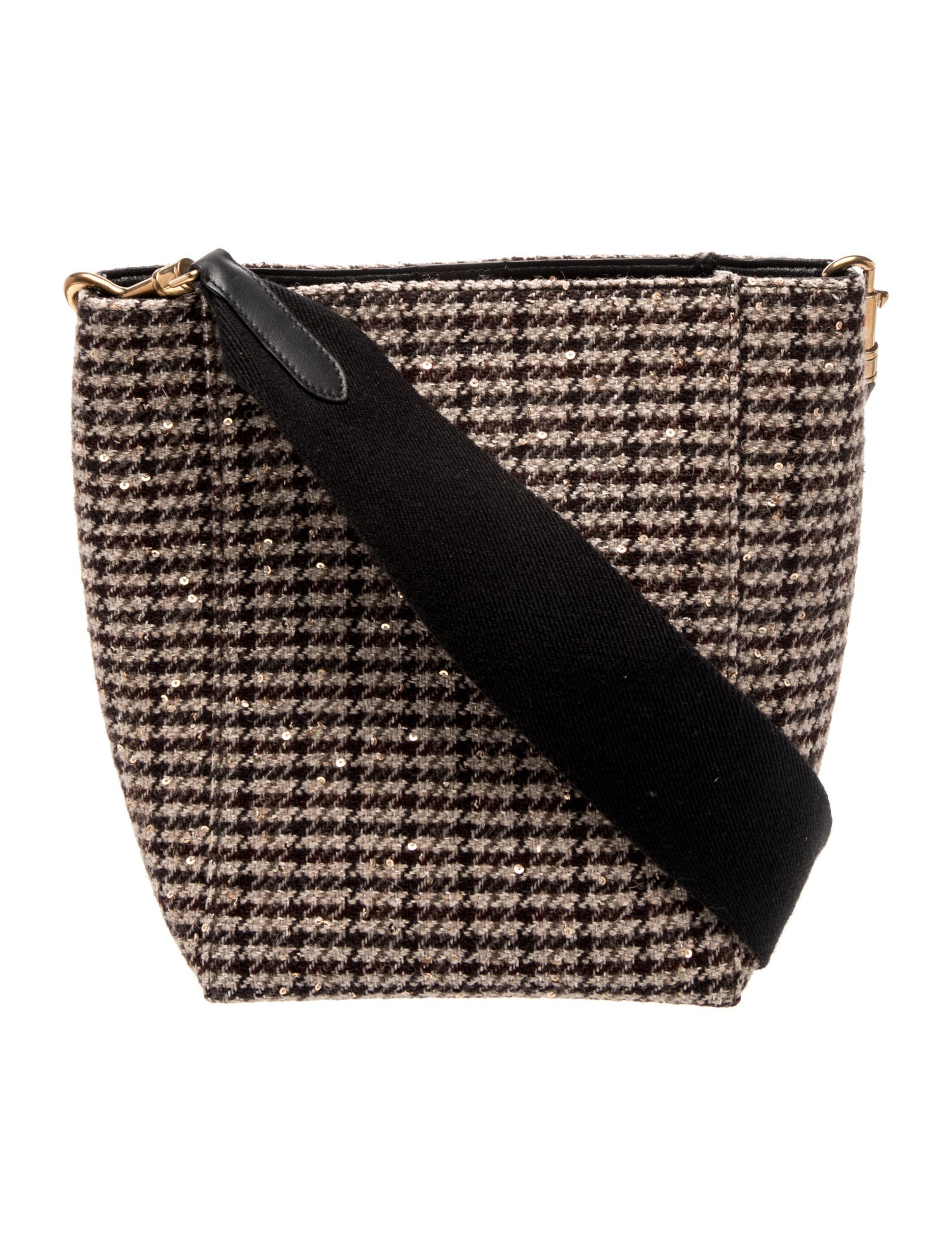 Celine Tweed Seau Sangle Small