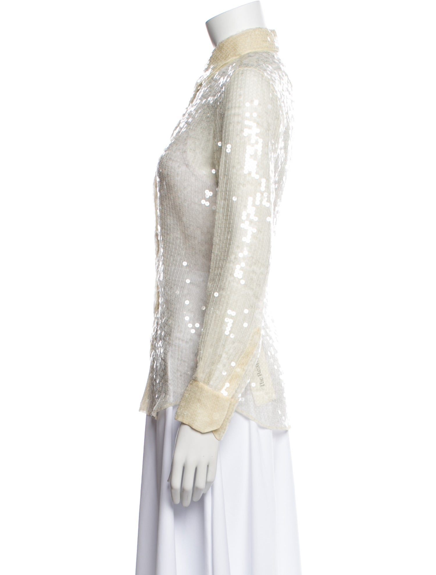 Celine Sequin Patterned Blouse