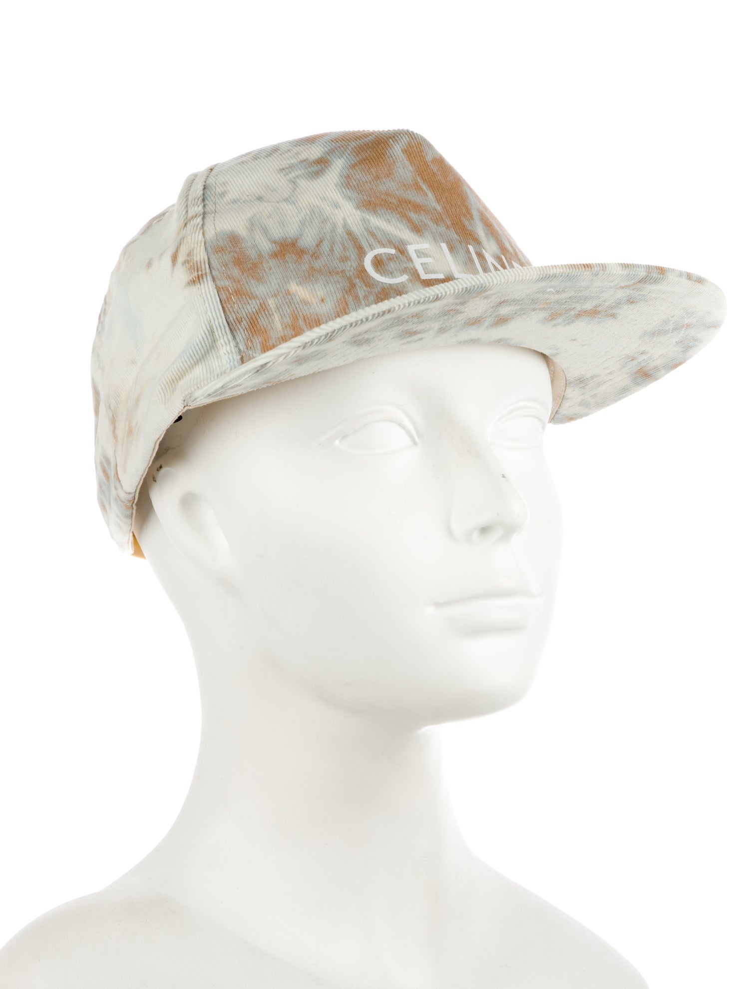 Celine Tie-Dye Snapback Cap