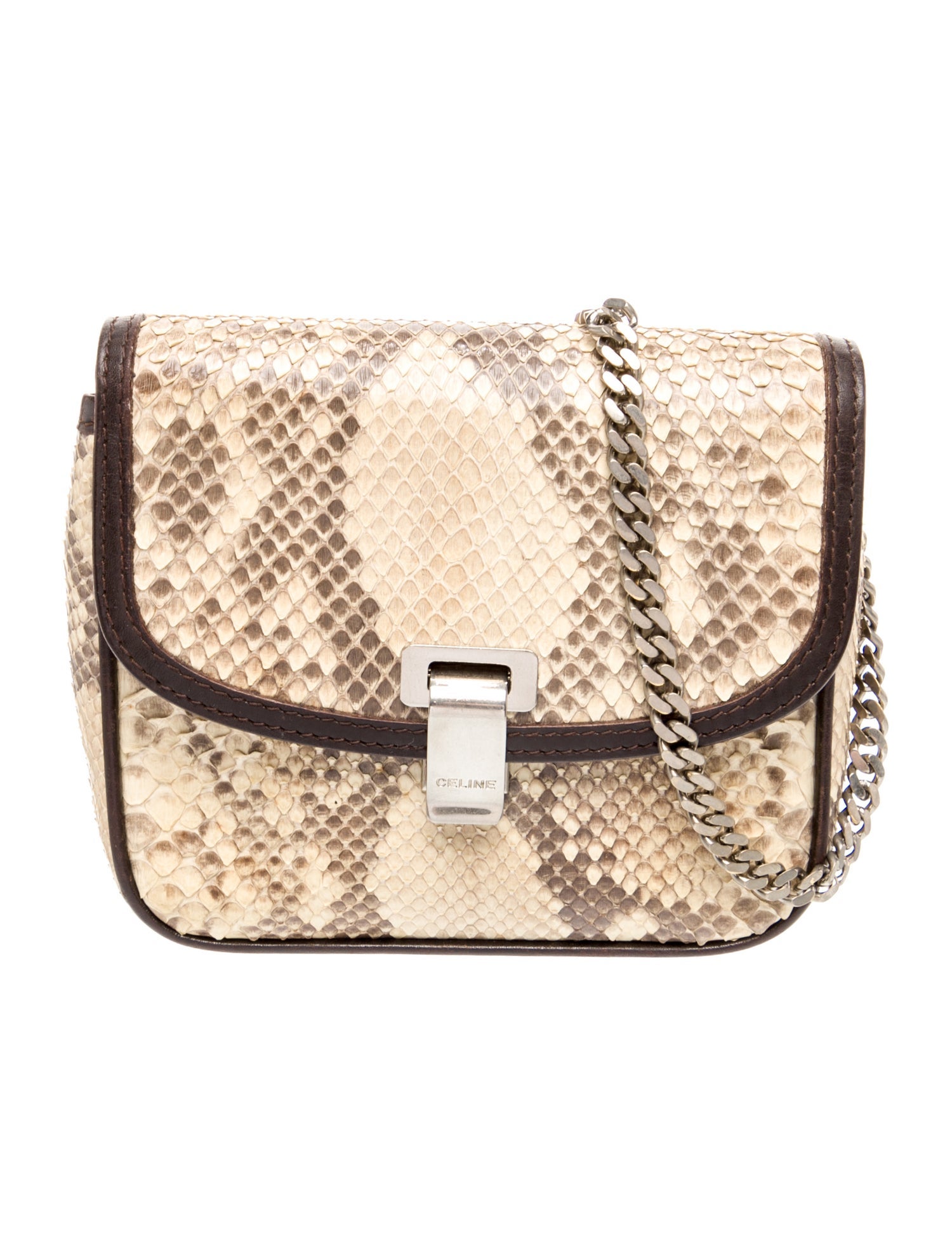 Celine Python Minaudière Vintage