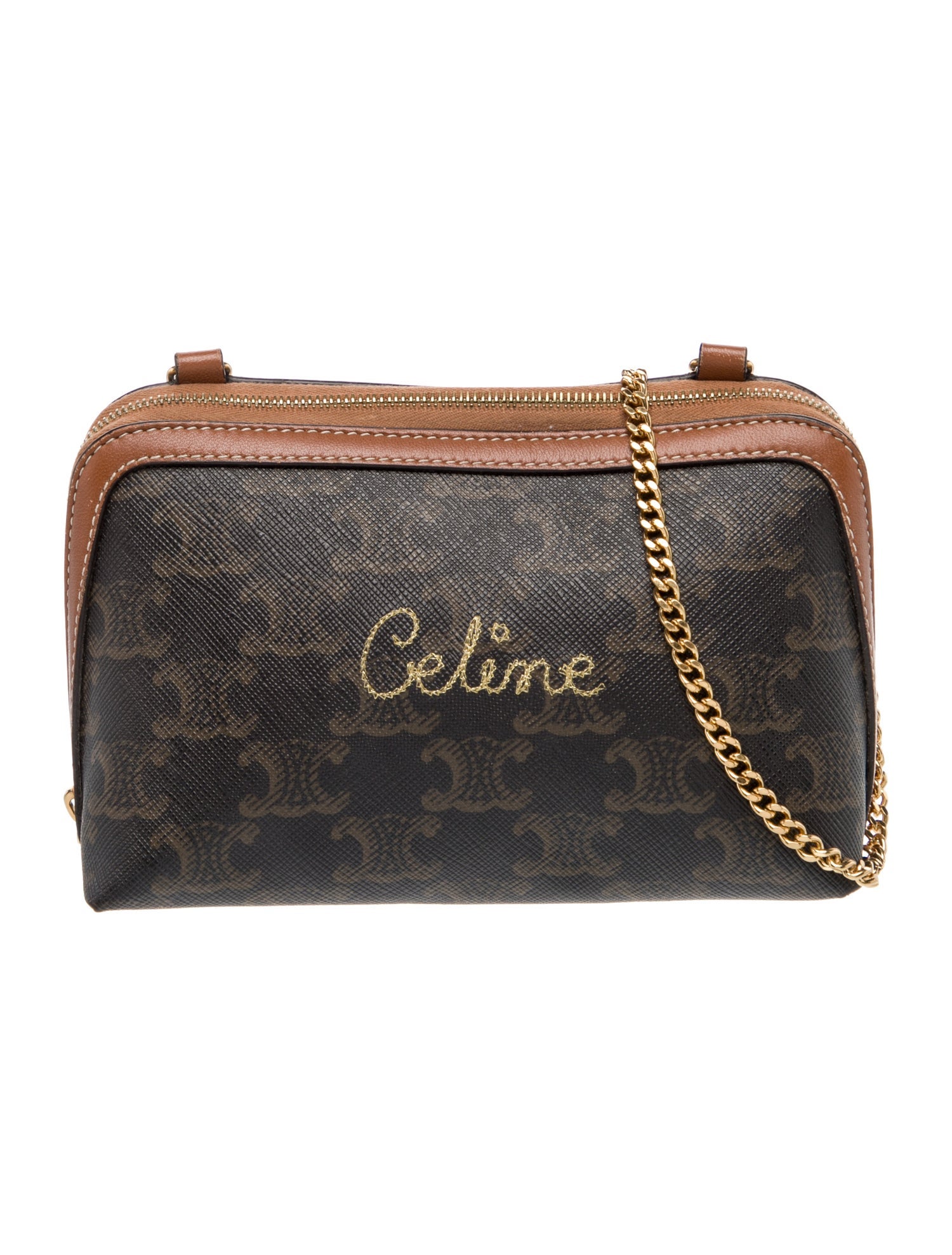 Celine Triomphe Clutch