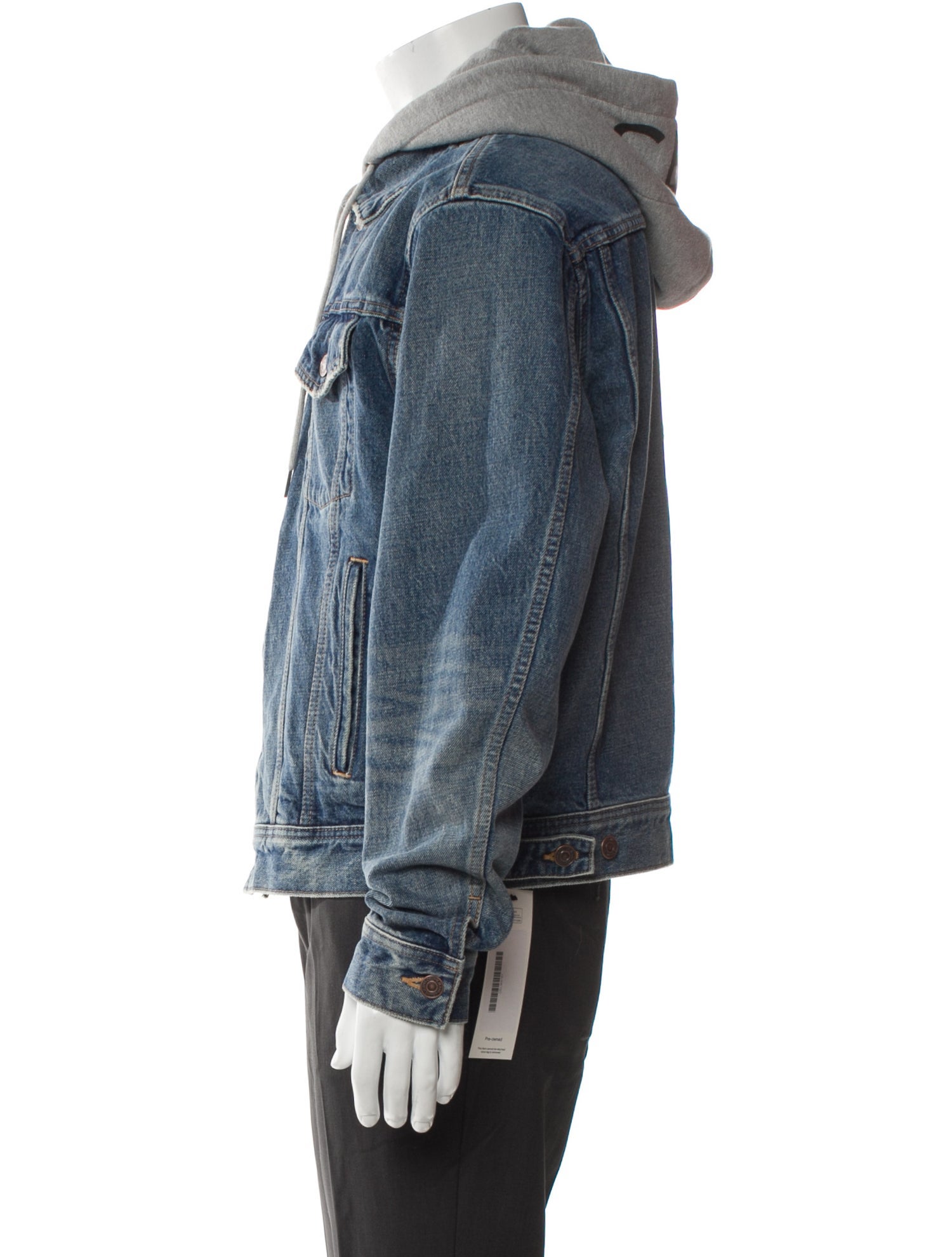 Celine 2022 Signature Logo Denim Jacket