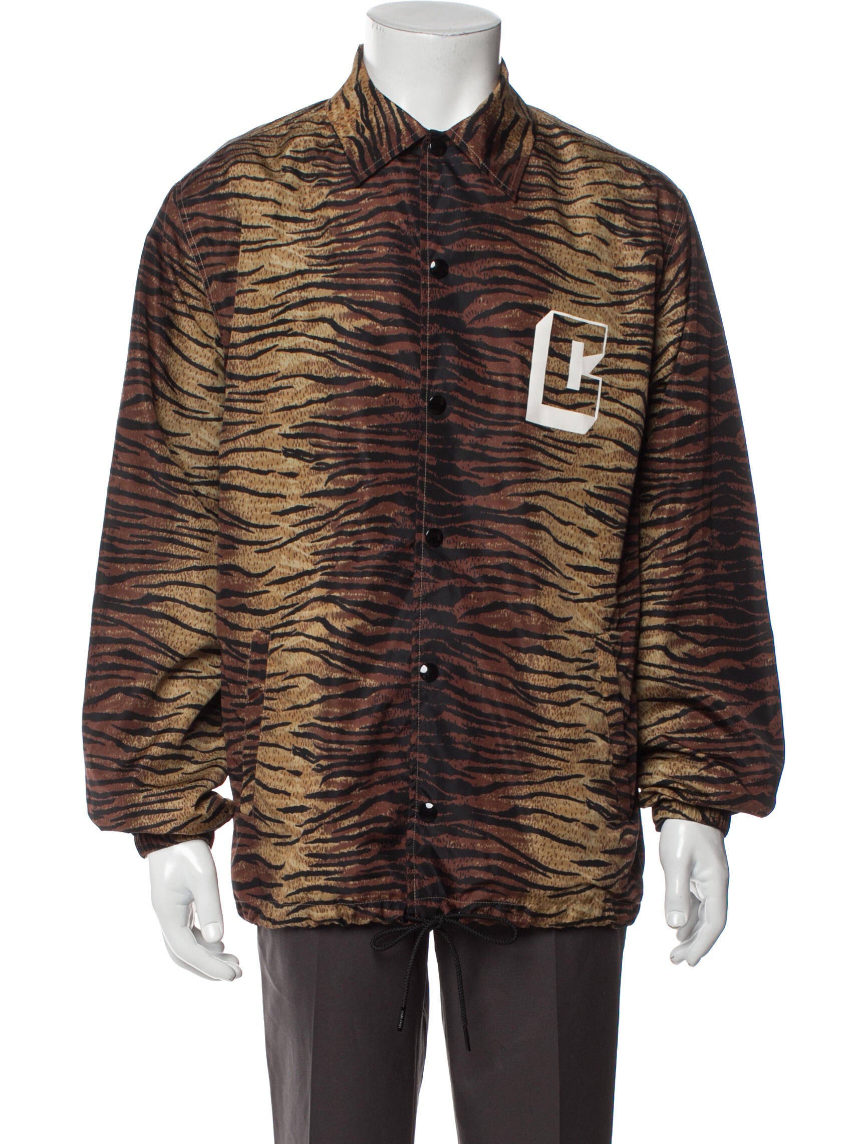 Celine Animal Print Puffer Coat w/ Tags