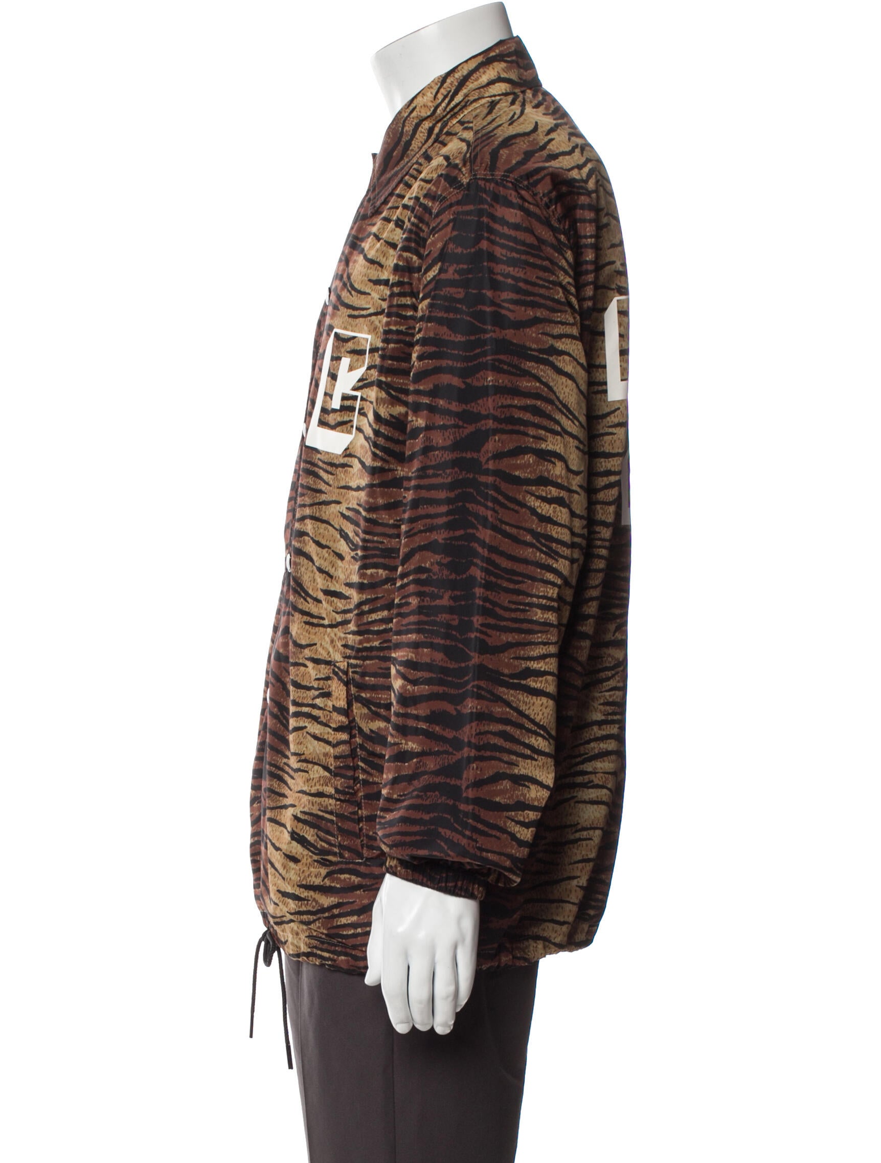 Celine Animal Print Puffer Coat w/ Tags