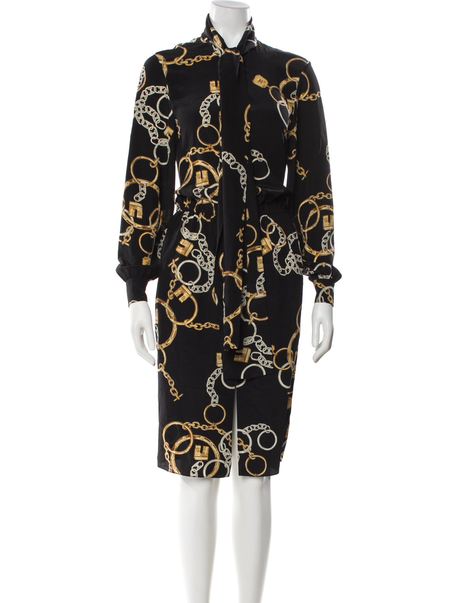 Celine Lavallière Midi Length Dress