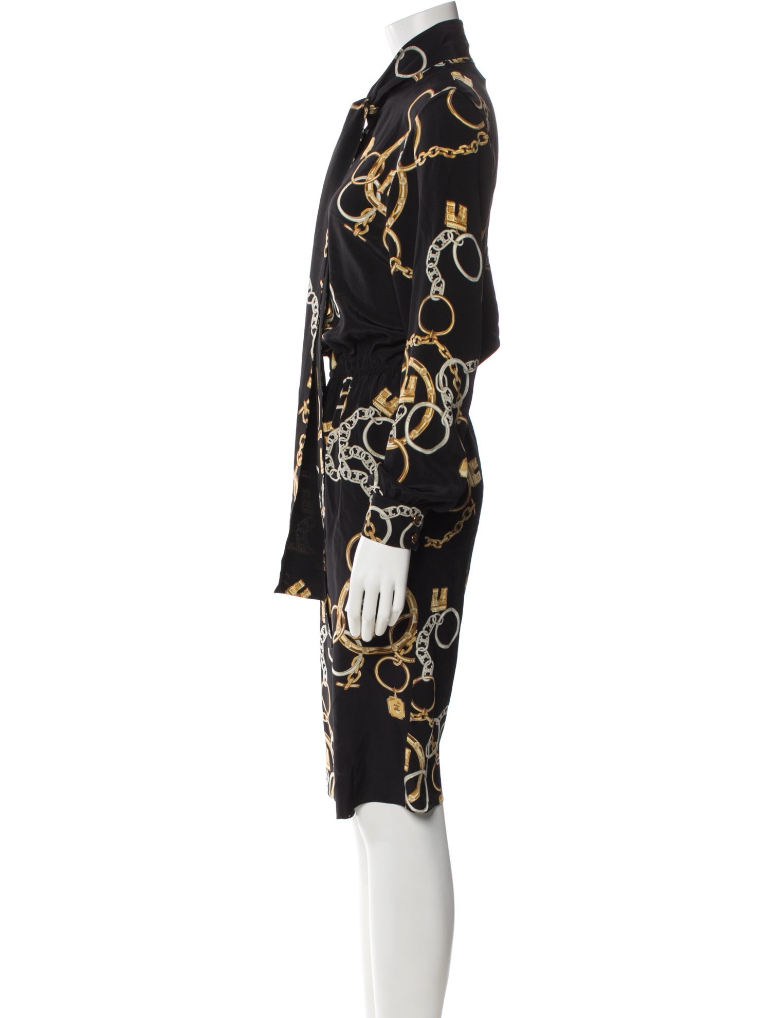 Celine Lavallière Midi Length Dress