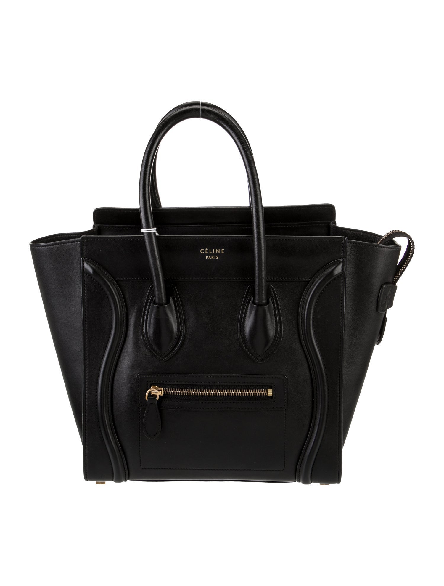 Celine Leather Luggage Micro