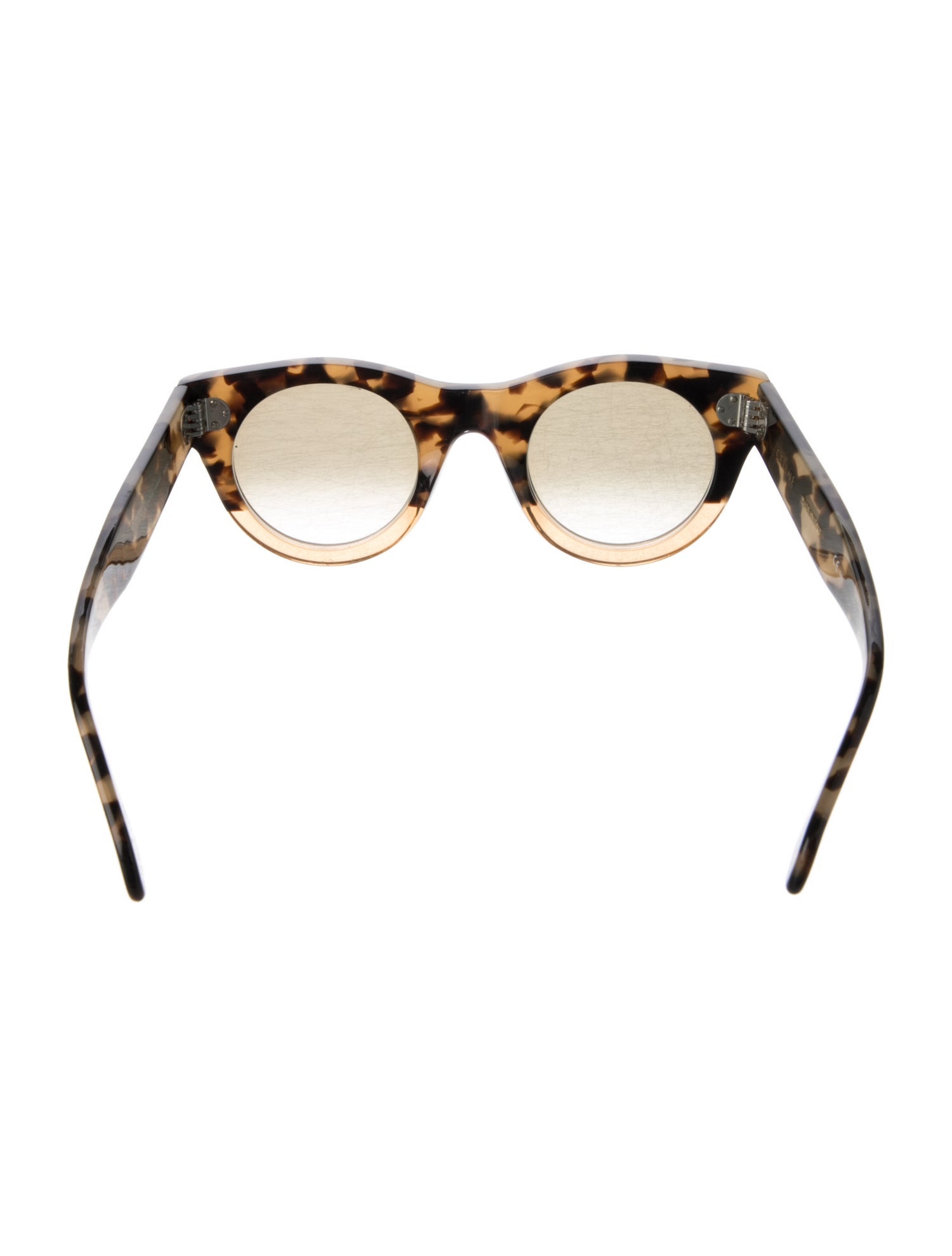 Celine Round Gradient Sunglasses