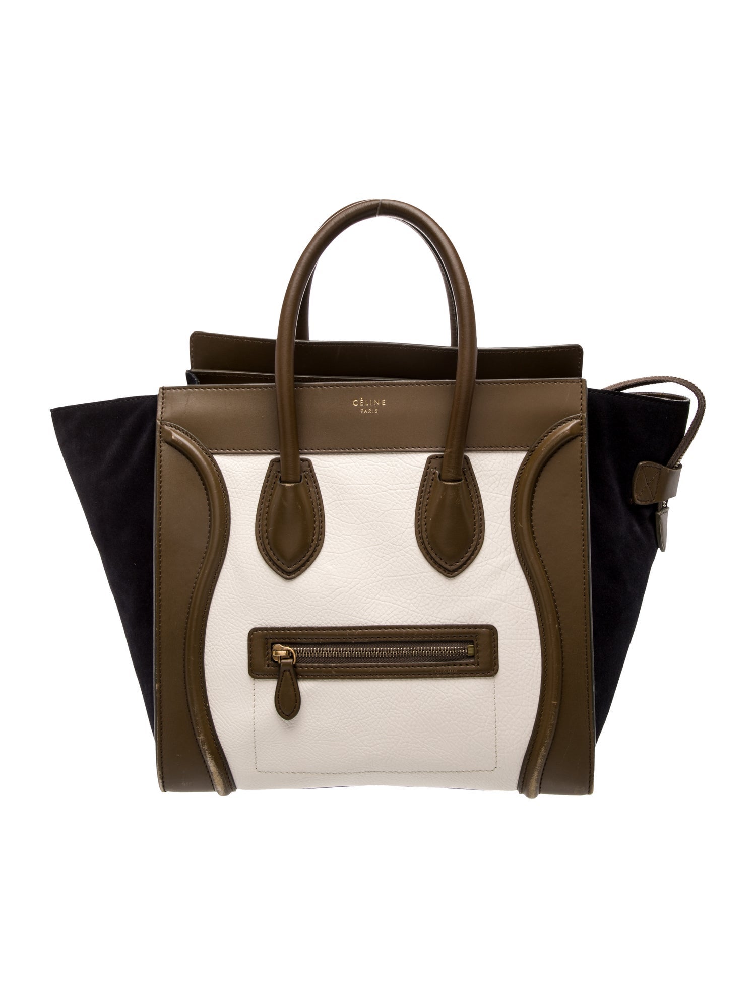 Celine Leather Luggage Mini