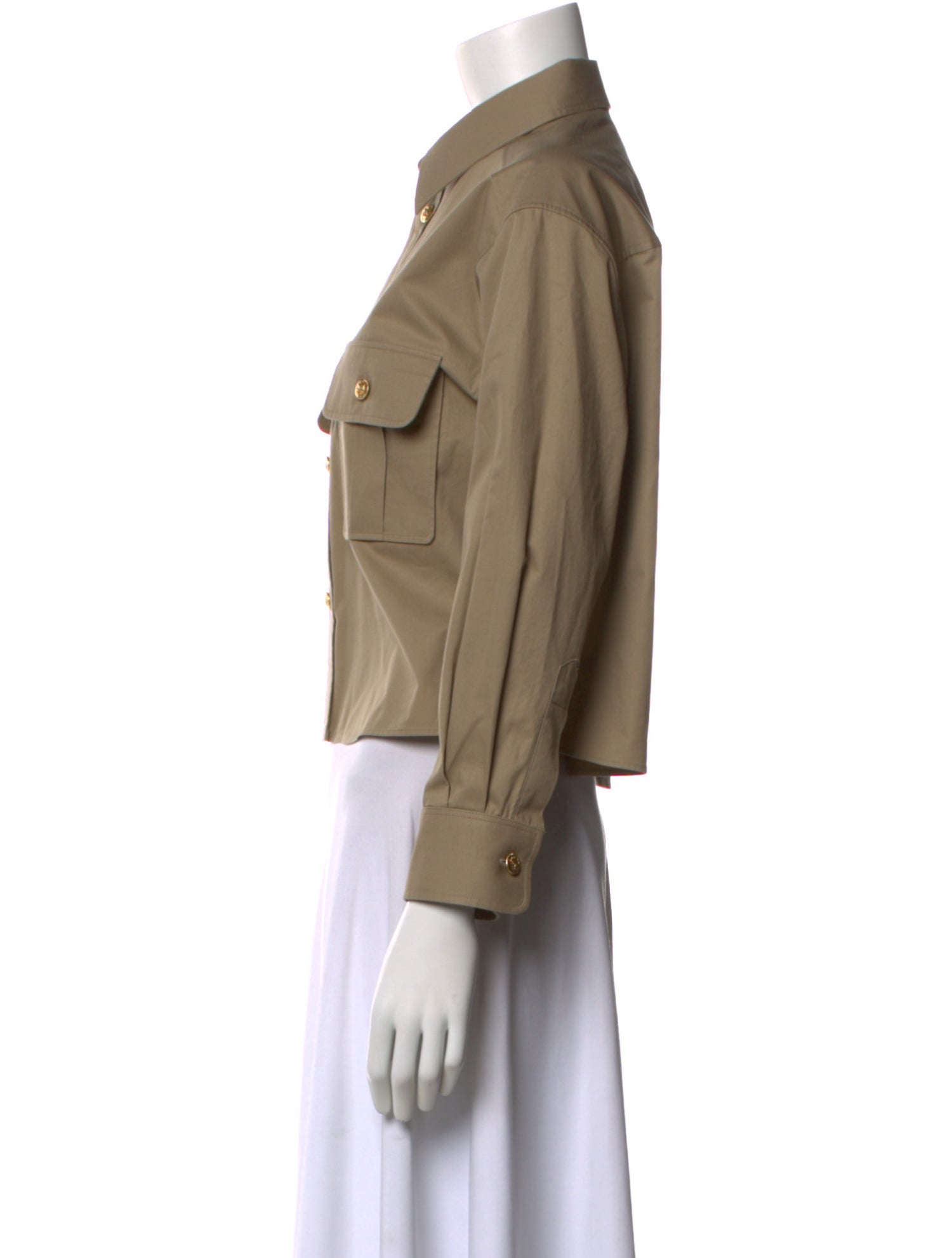 Celine Long Sleeve Button-Up Top