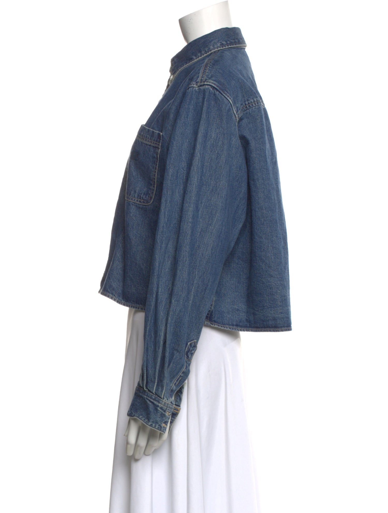 Celine Long Sleeve Button-Up Top