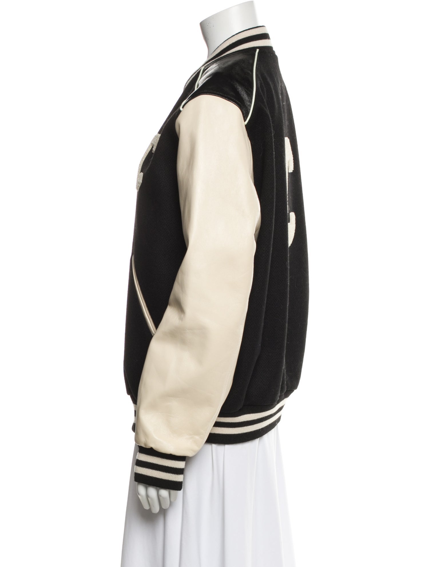 Celine Teddy Varsity Wool Varsity Jacket