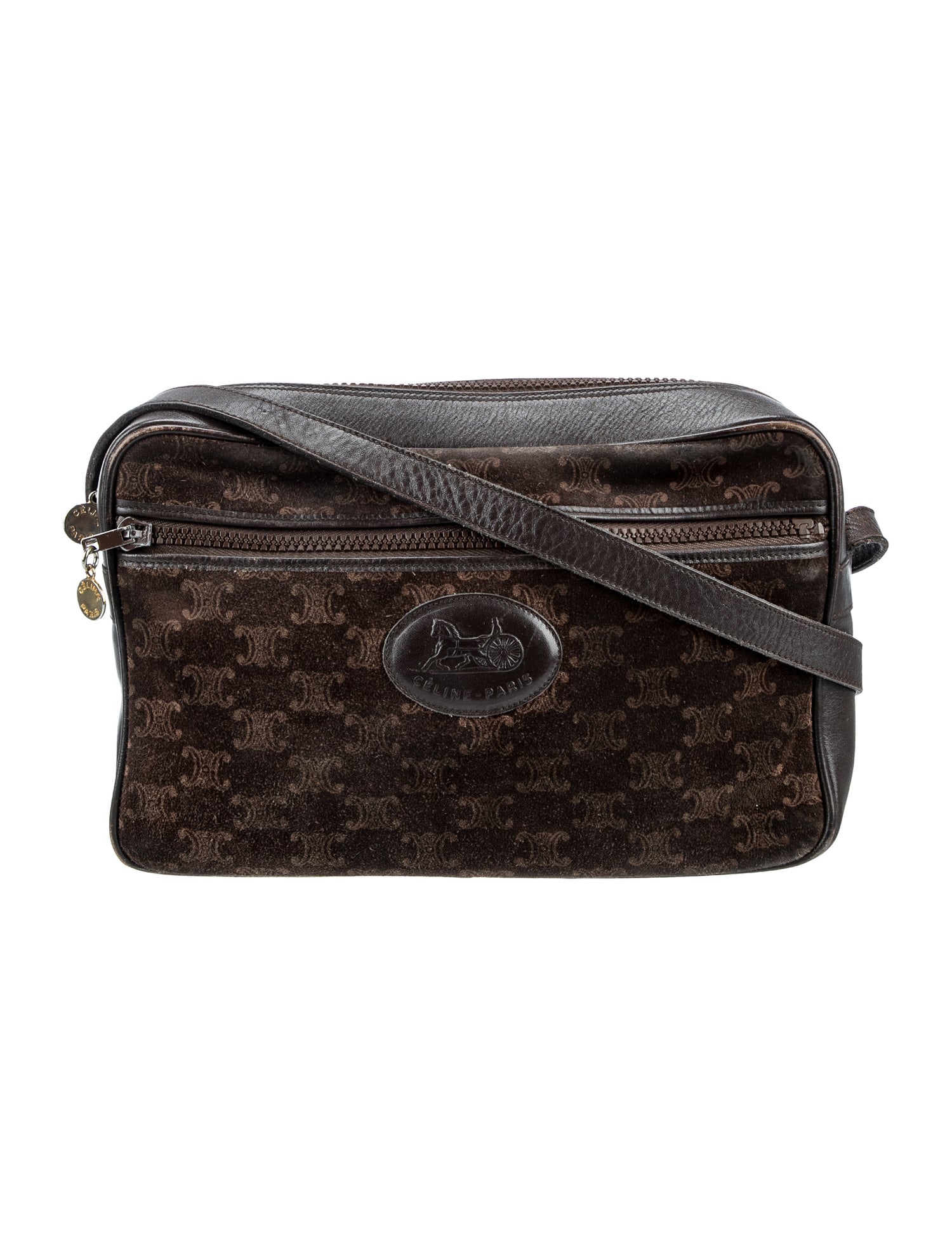 Celine Triomphe Shoulder Bag Vintage