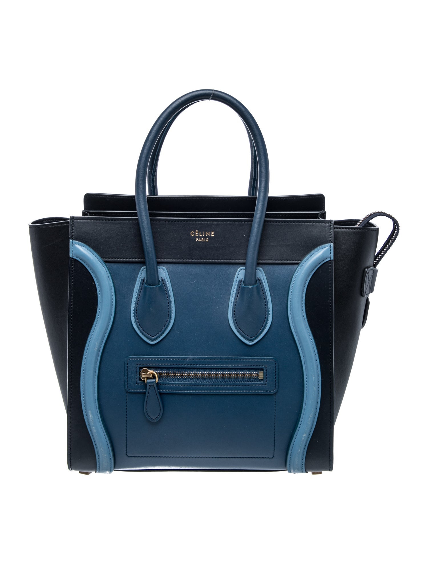 Celine Leather Luggage Mini