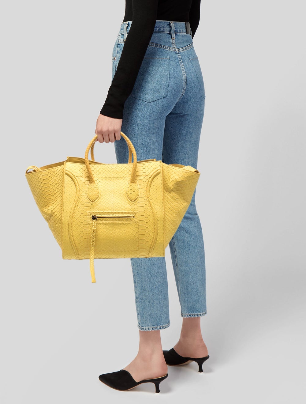 Celine Python Phantom Luggage Medium - image 2