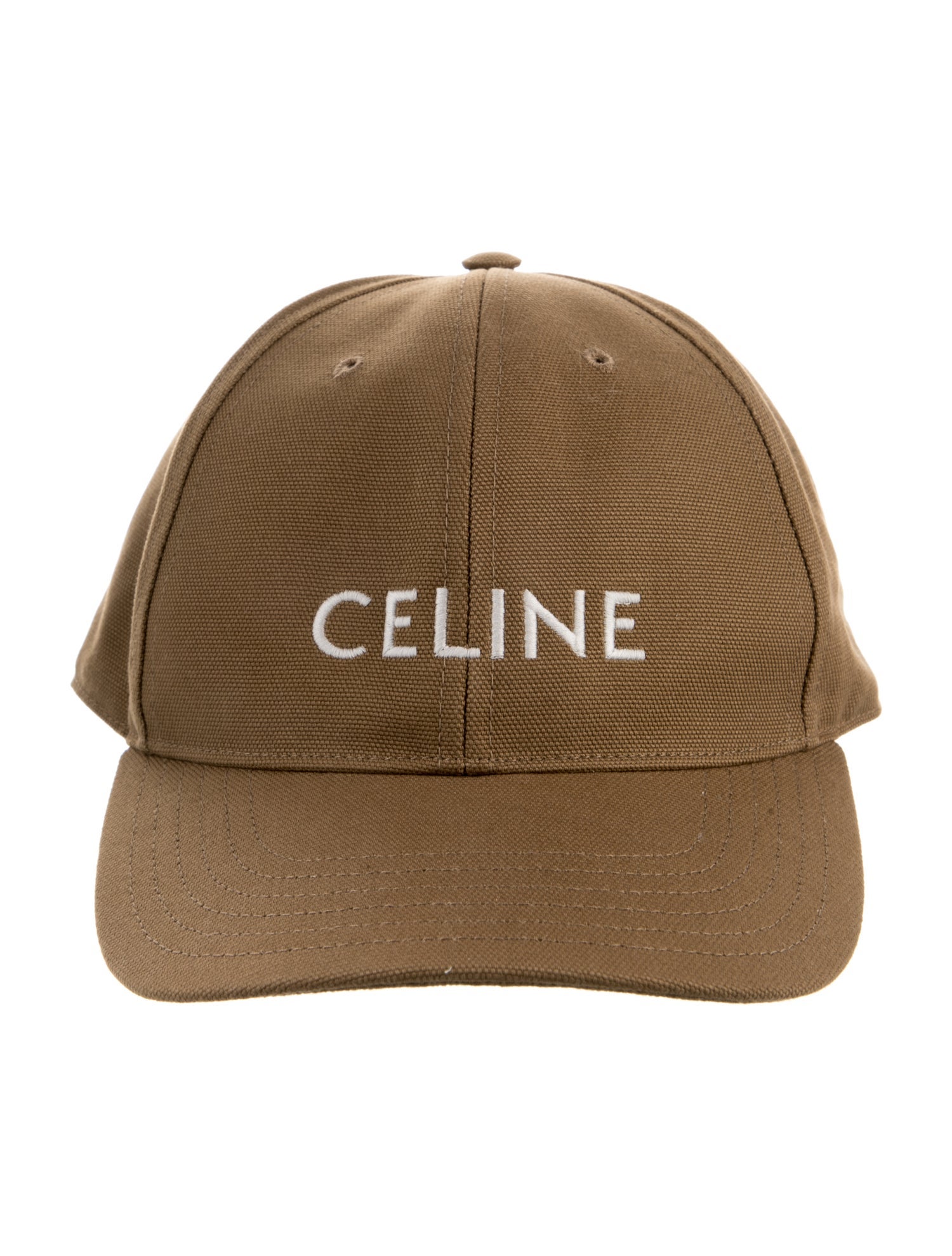 Celine Embroidered Logo Baseball Cap w/Tags