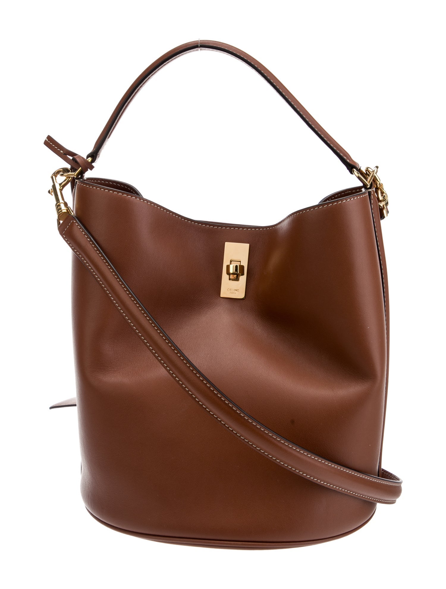 Celine Leather 16 Bag