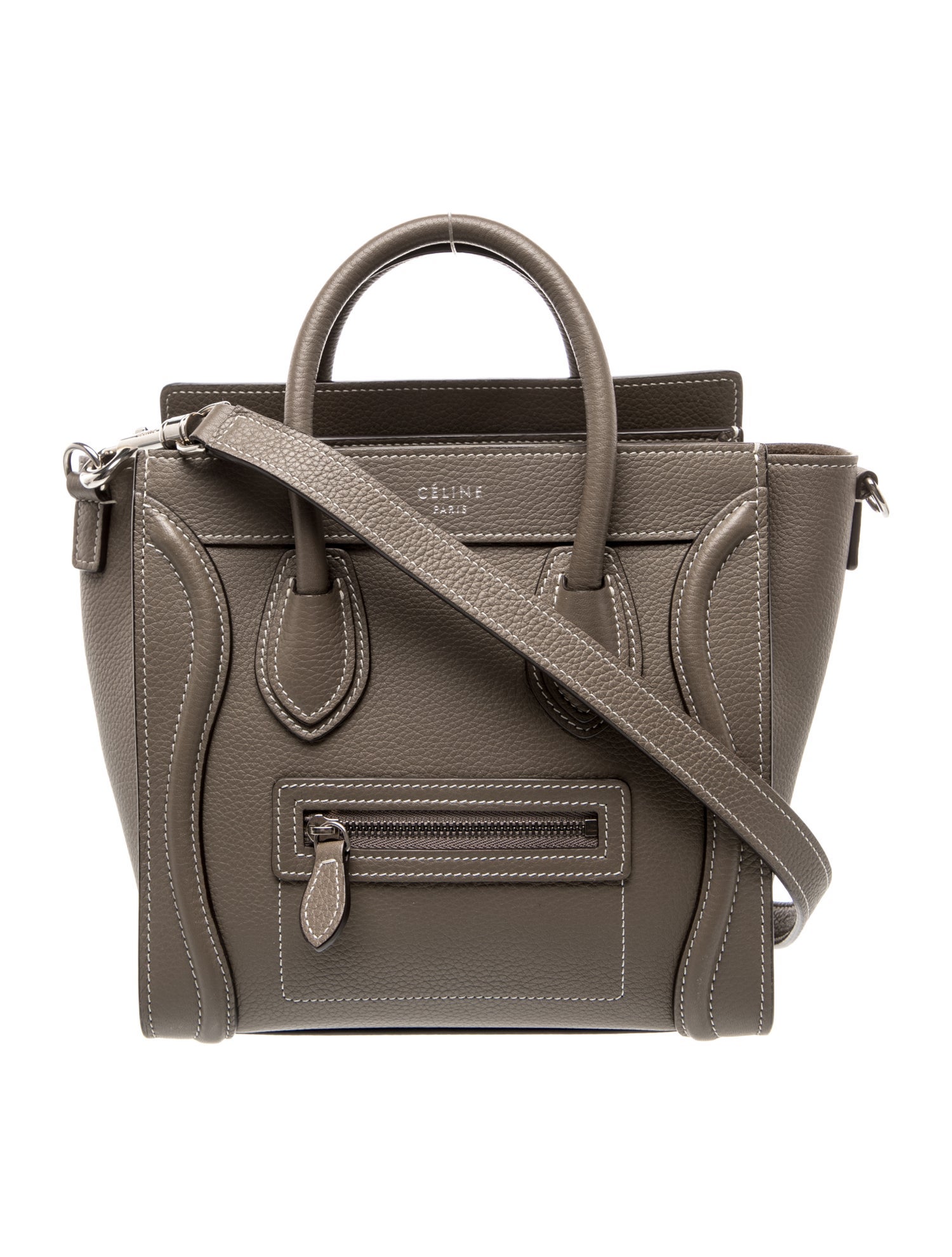 Celine Calfskin Luggage Nano