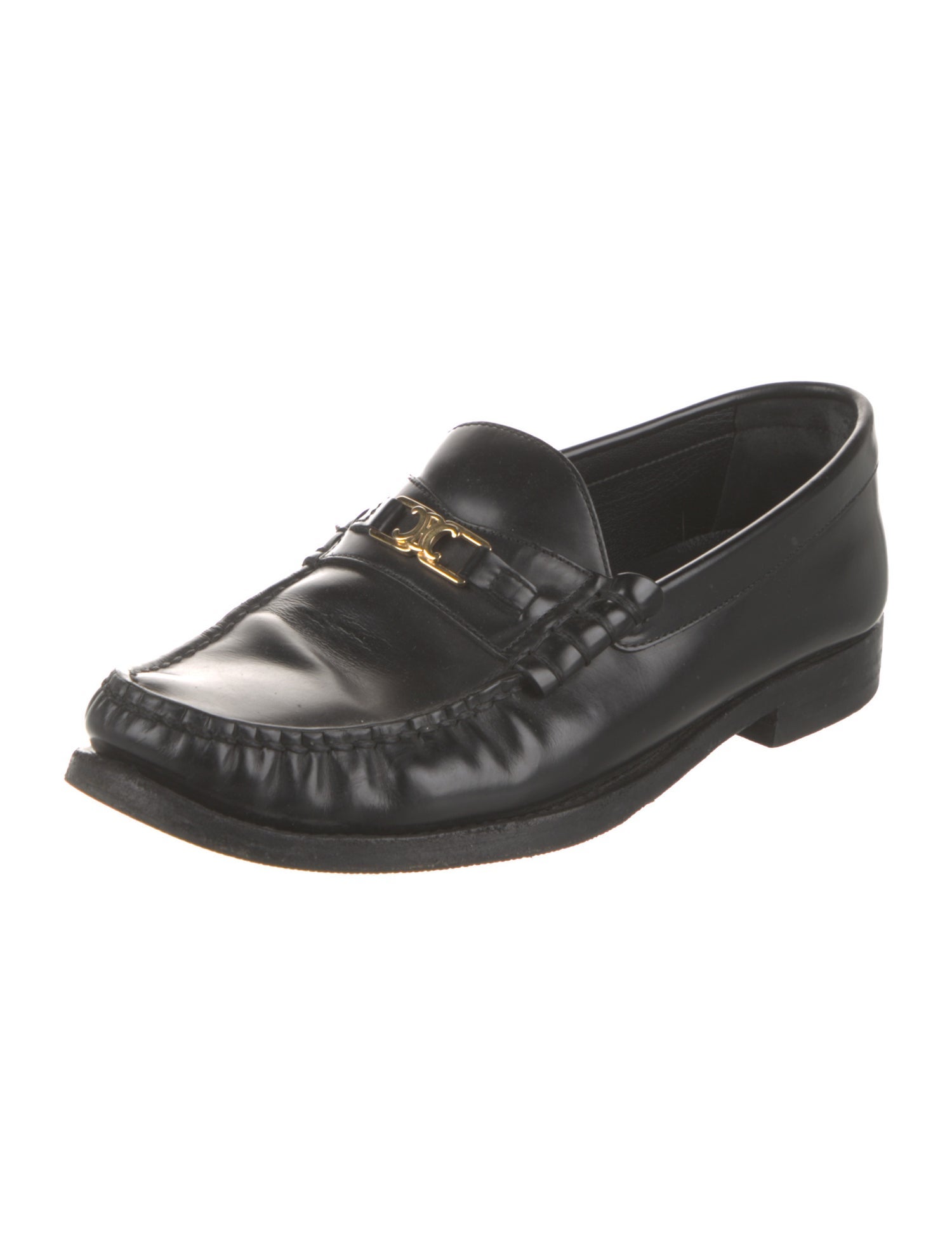 Celine Leather Loafers