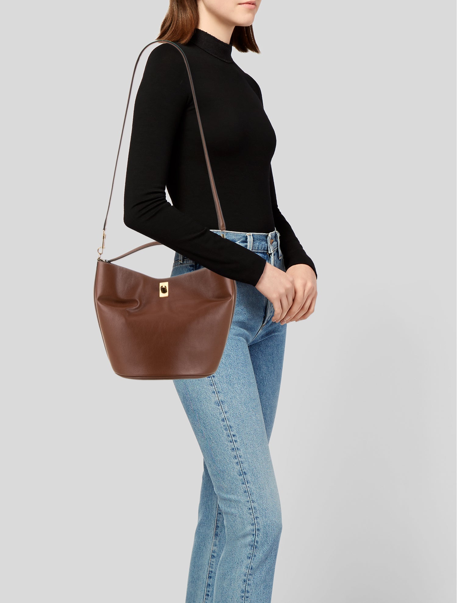 Celine Leather 16 Bag