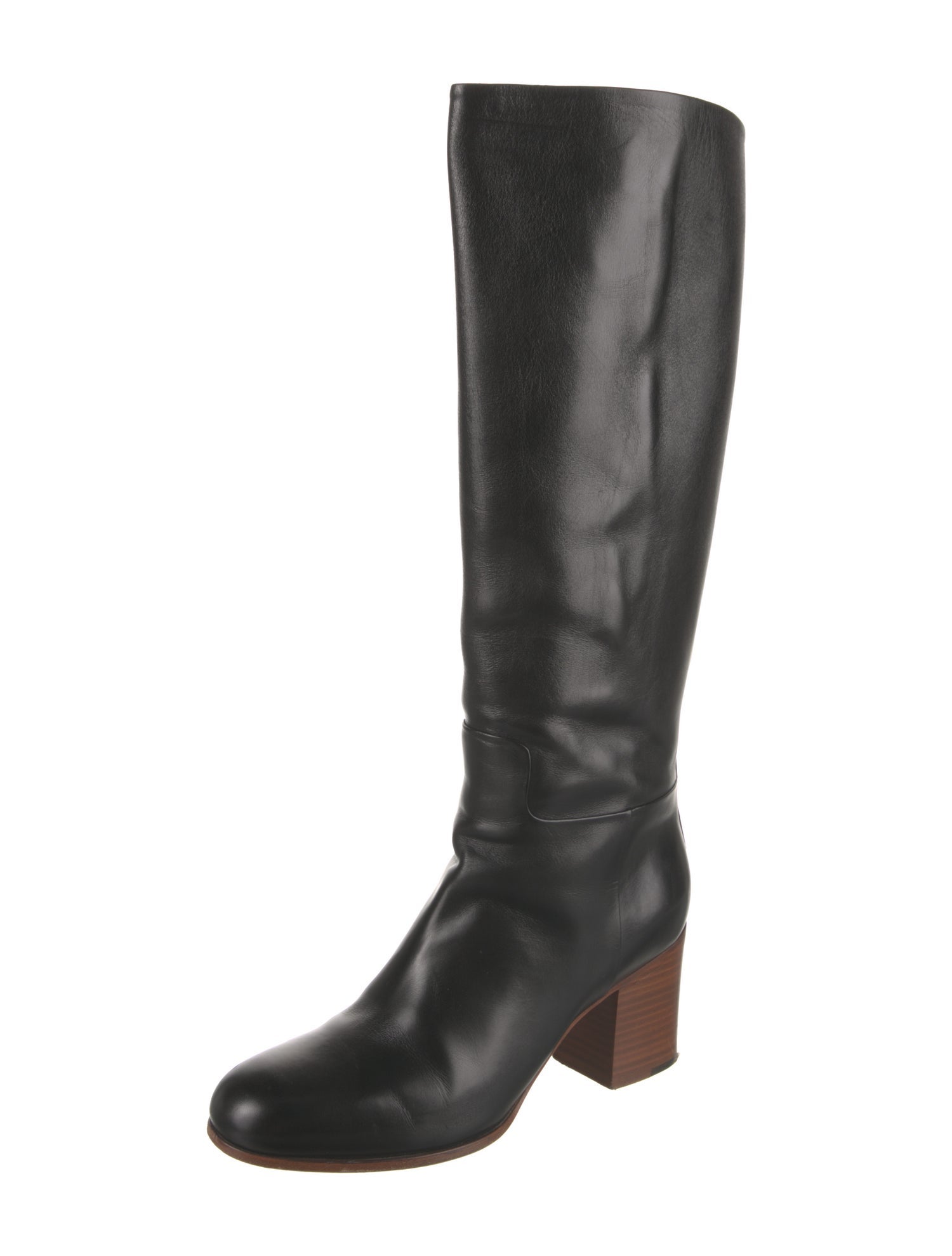 Celine Leather Riding Boots