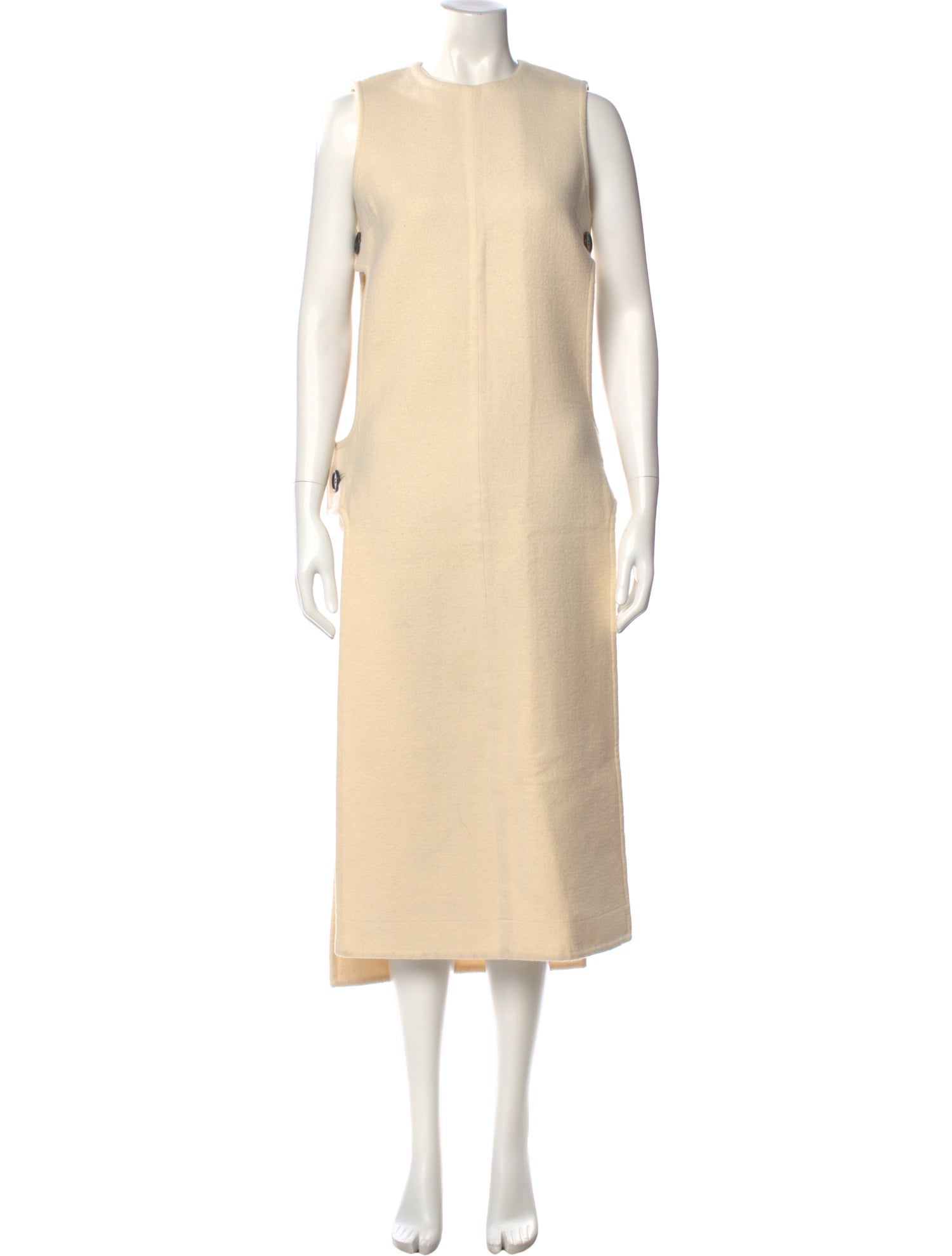 Celine Wool Long Dress