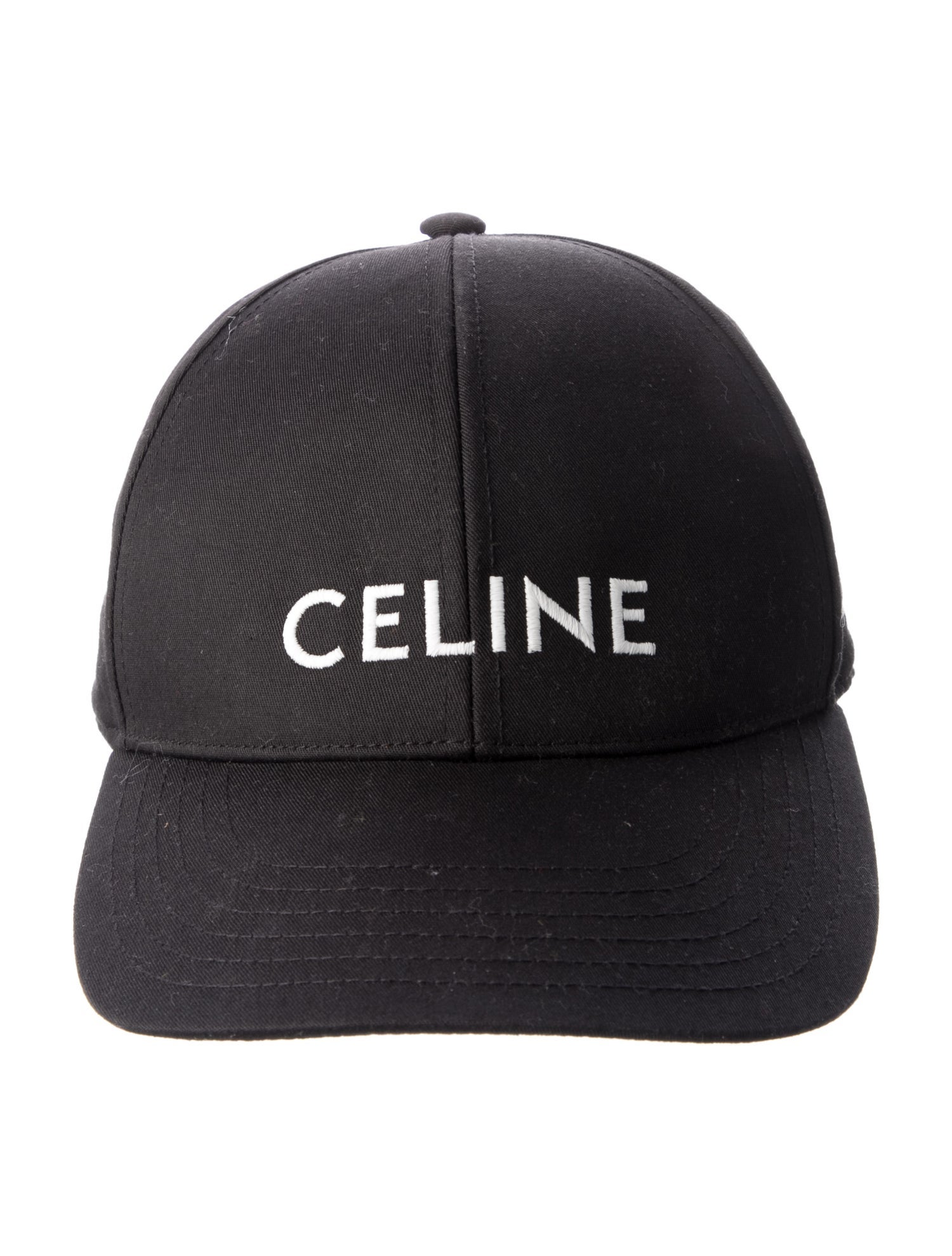 Celine Logo Embroidered Baseball Cap