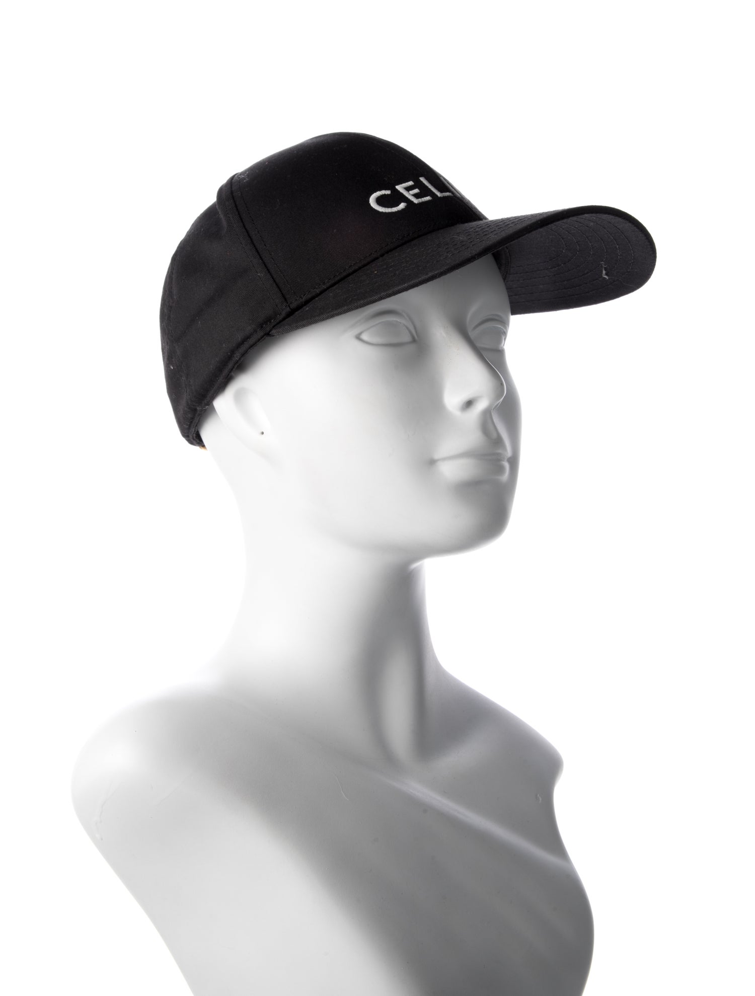 Celine Logo Embroidered Baseball Cap