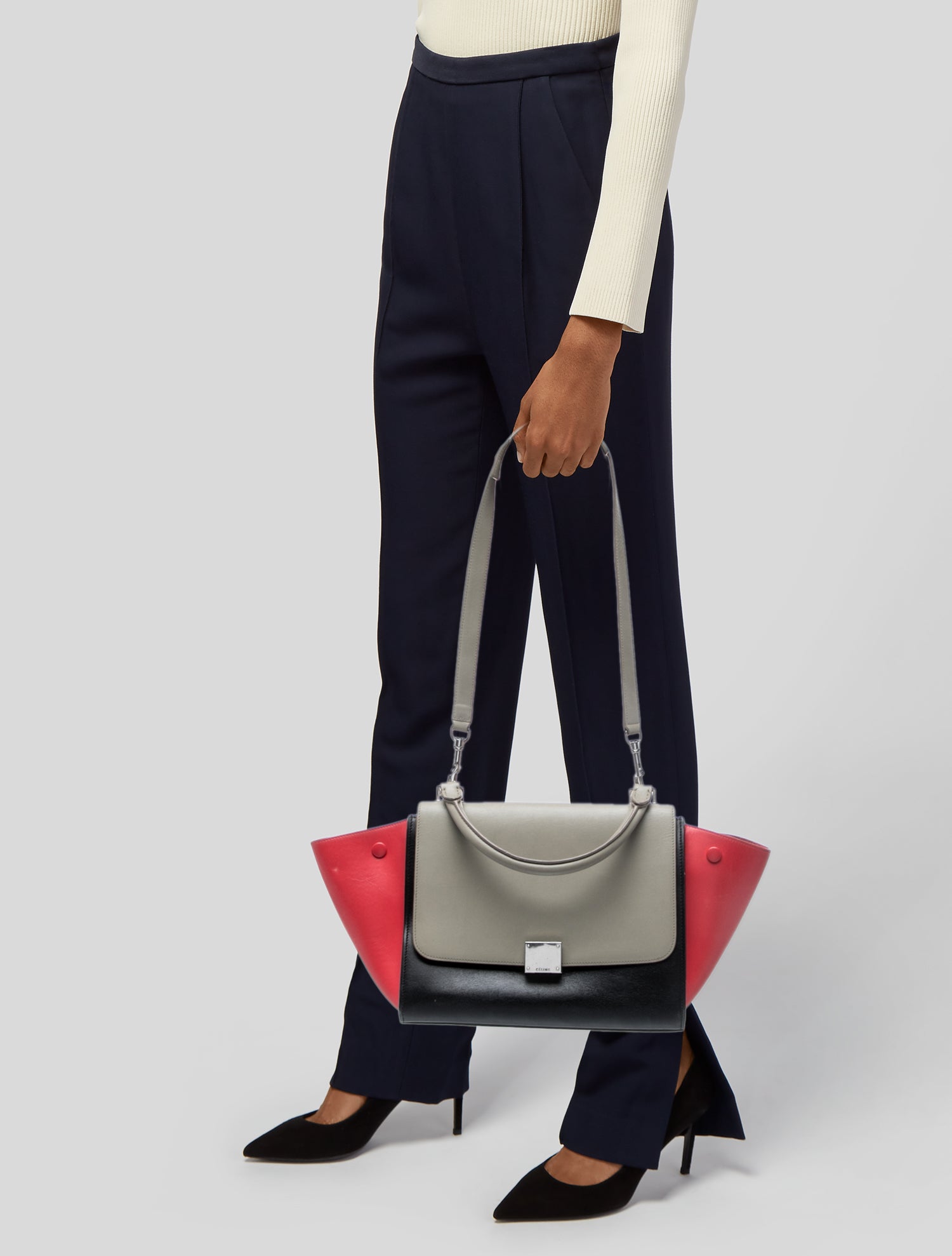 Celine Leather Trapeze Medium