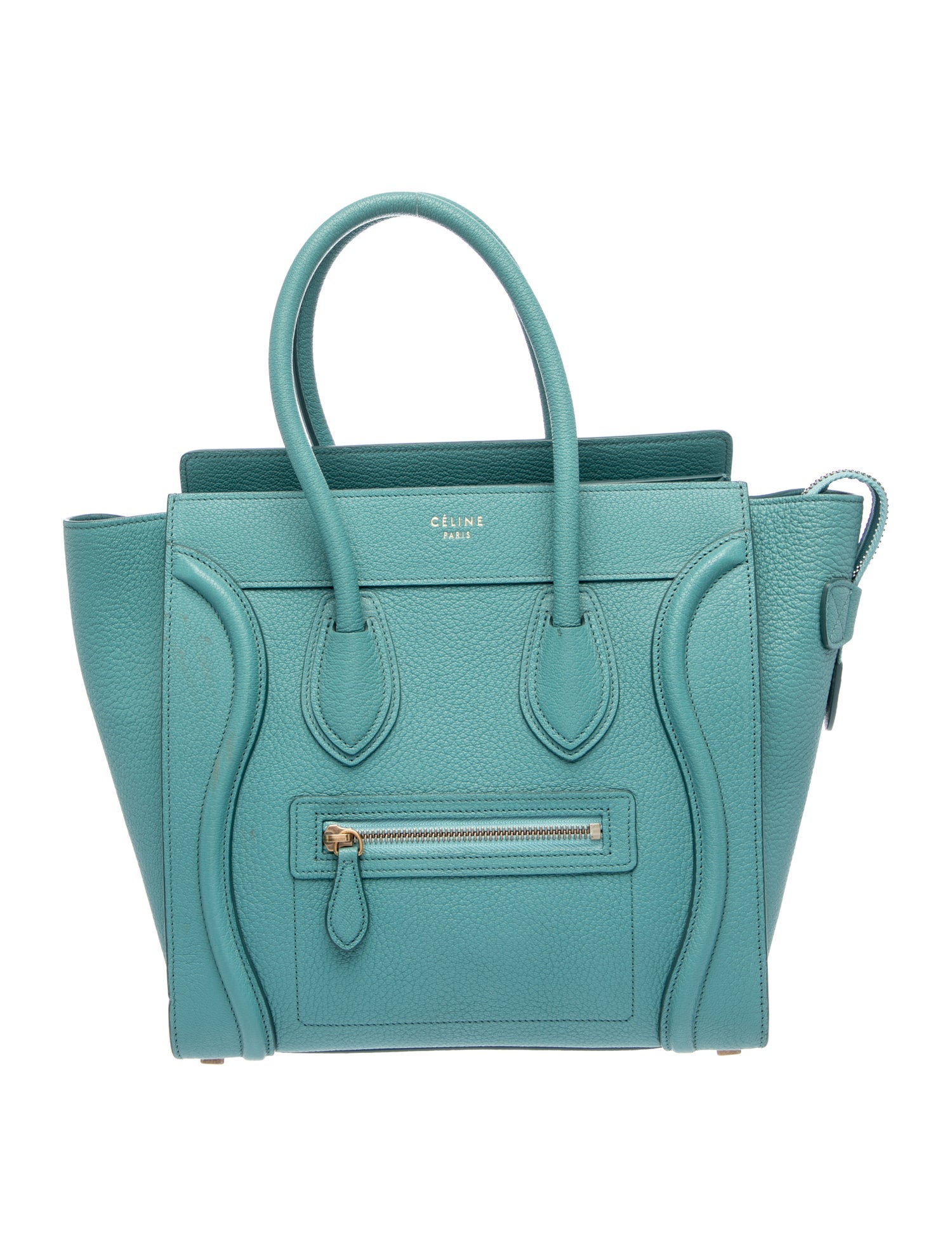 Celine Leather Luggage Mini