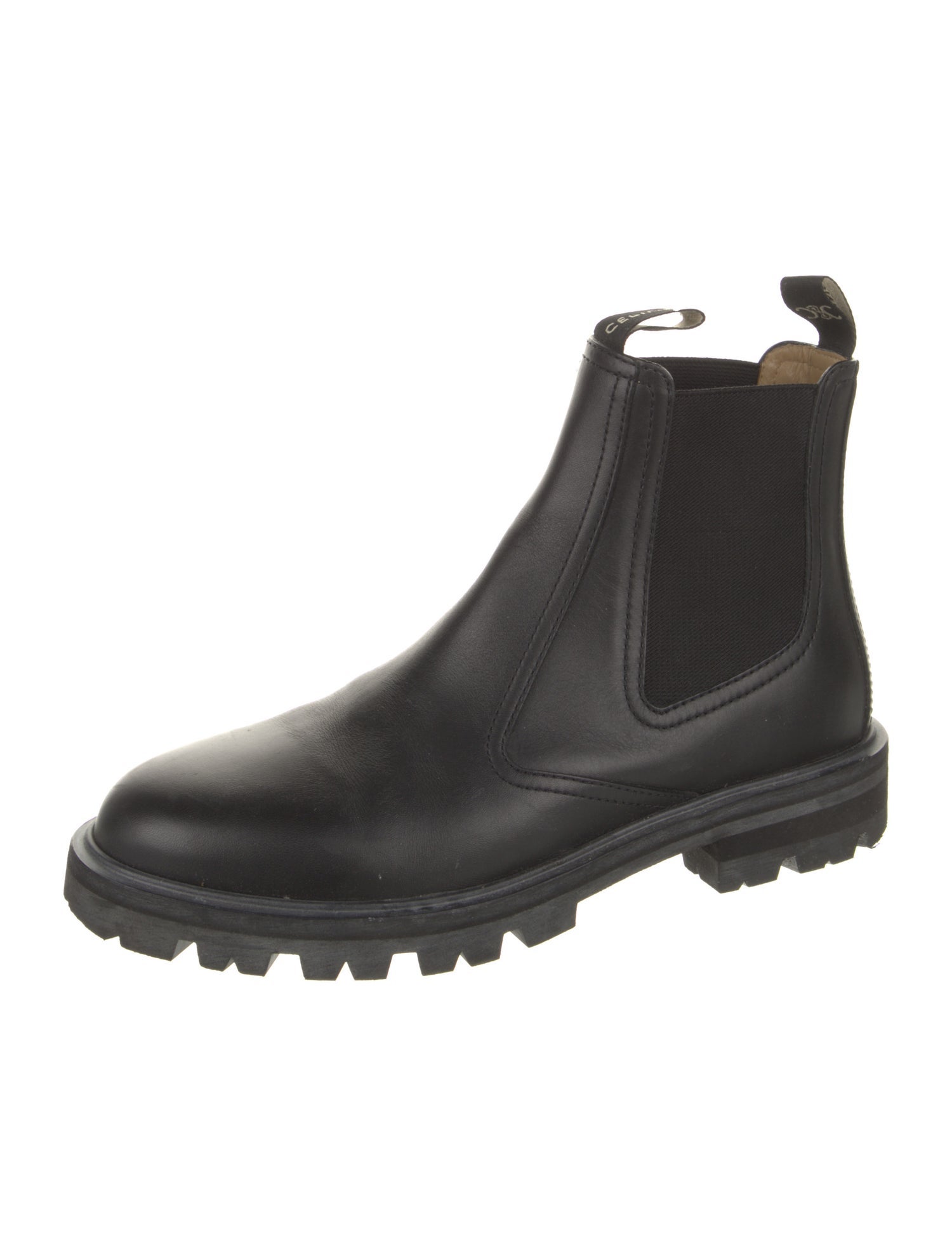 Celine Leather Chelsea Boots