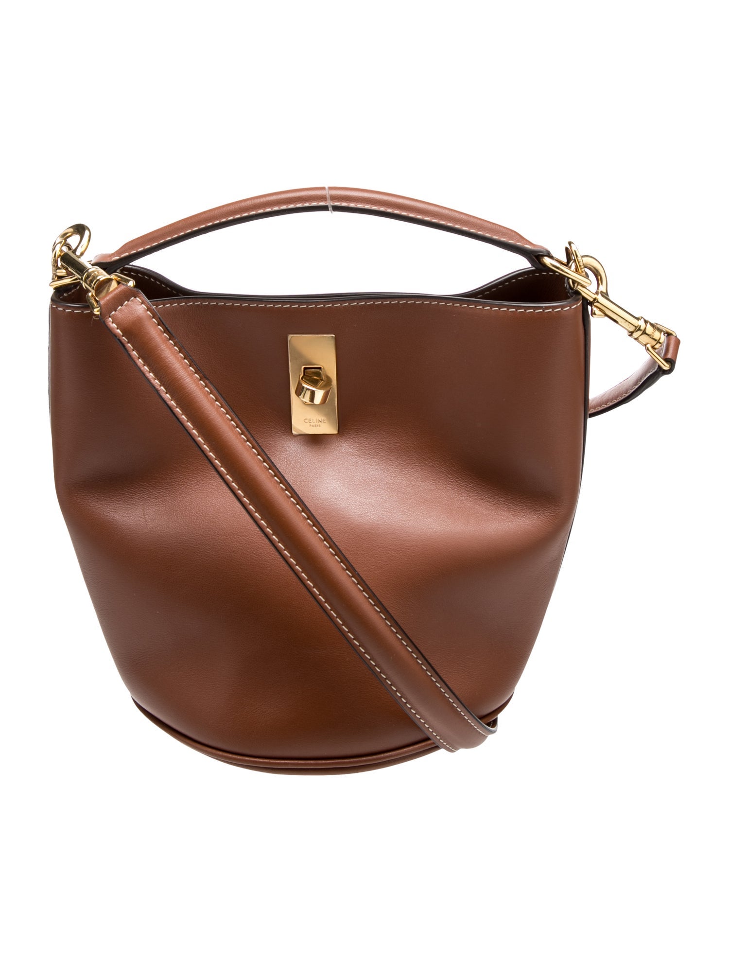 Celine Leather Bucket 16 Teen
