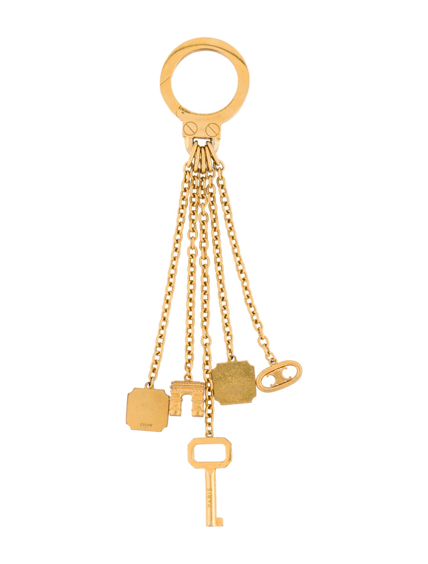 Celine Women's Metal Keychain