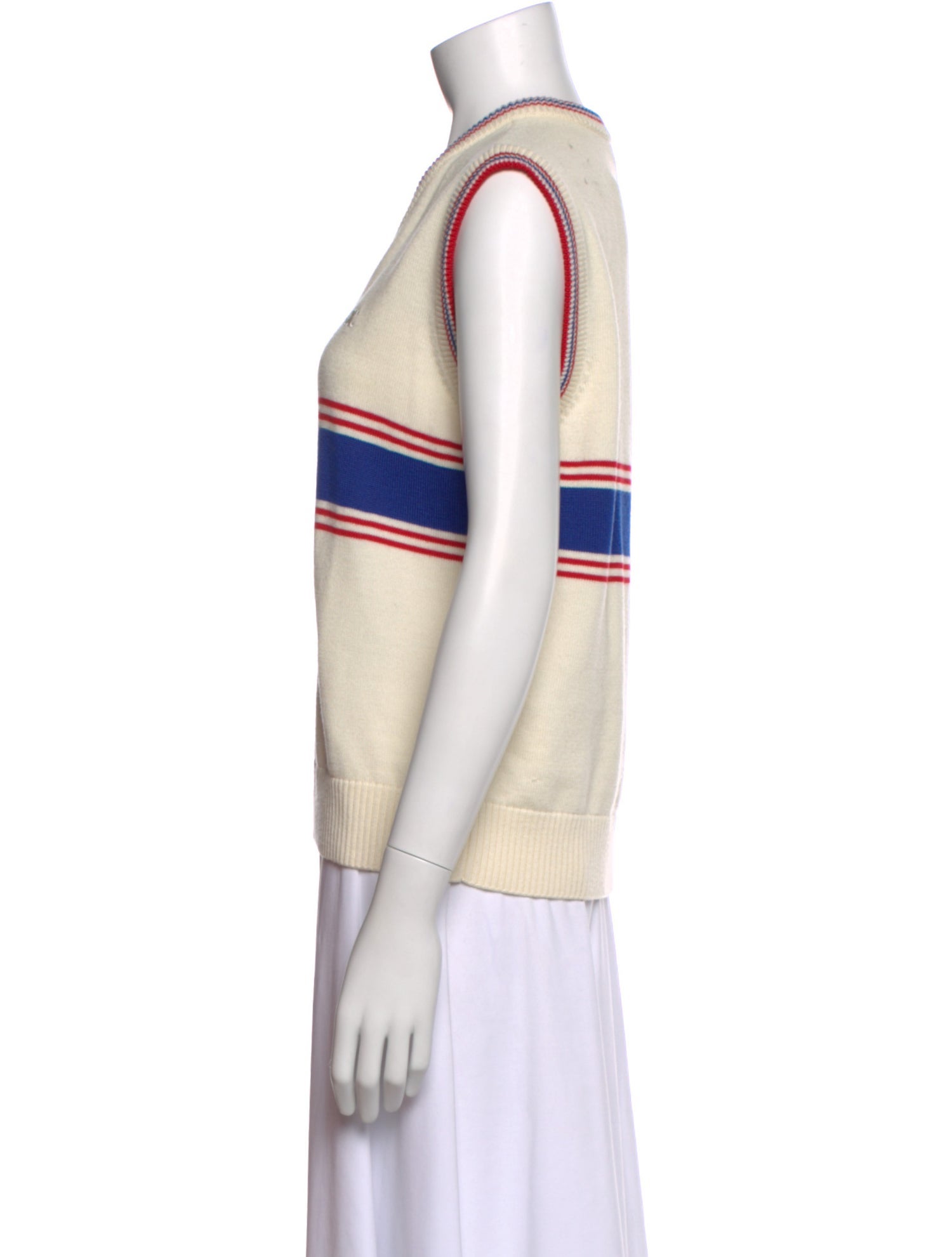 Celine Triomphe Wool Sweater Vest