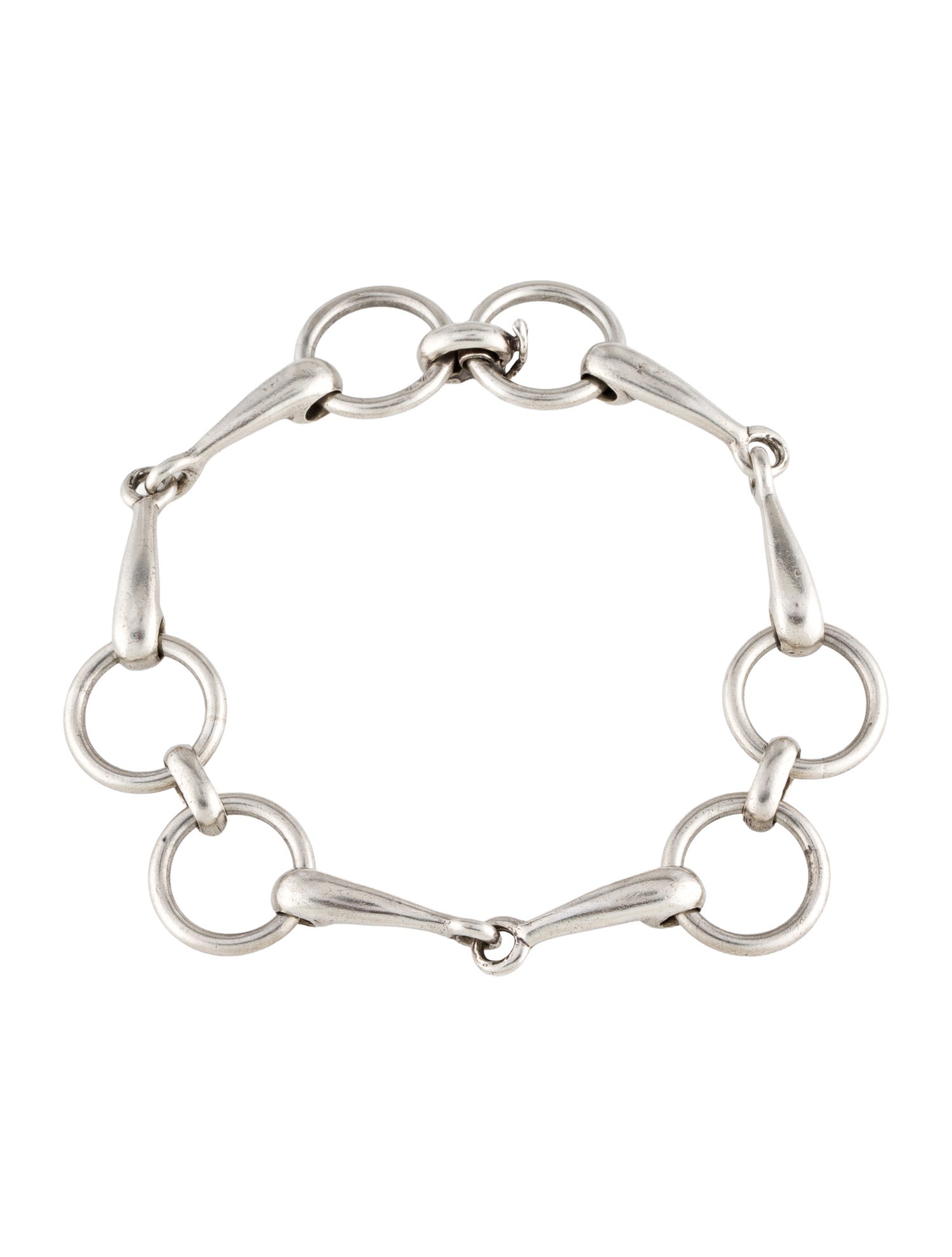 Celine Vintage Horsebit Link Bracelet