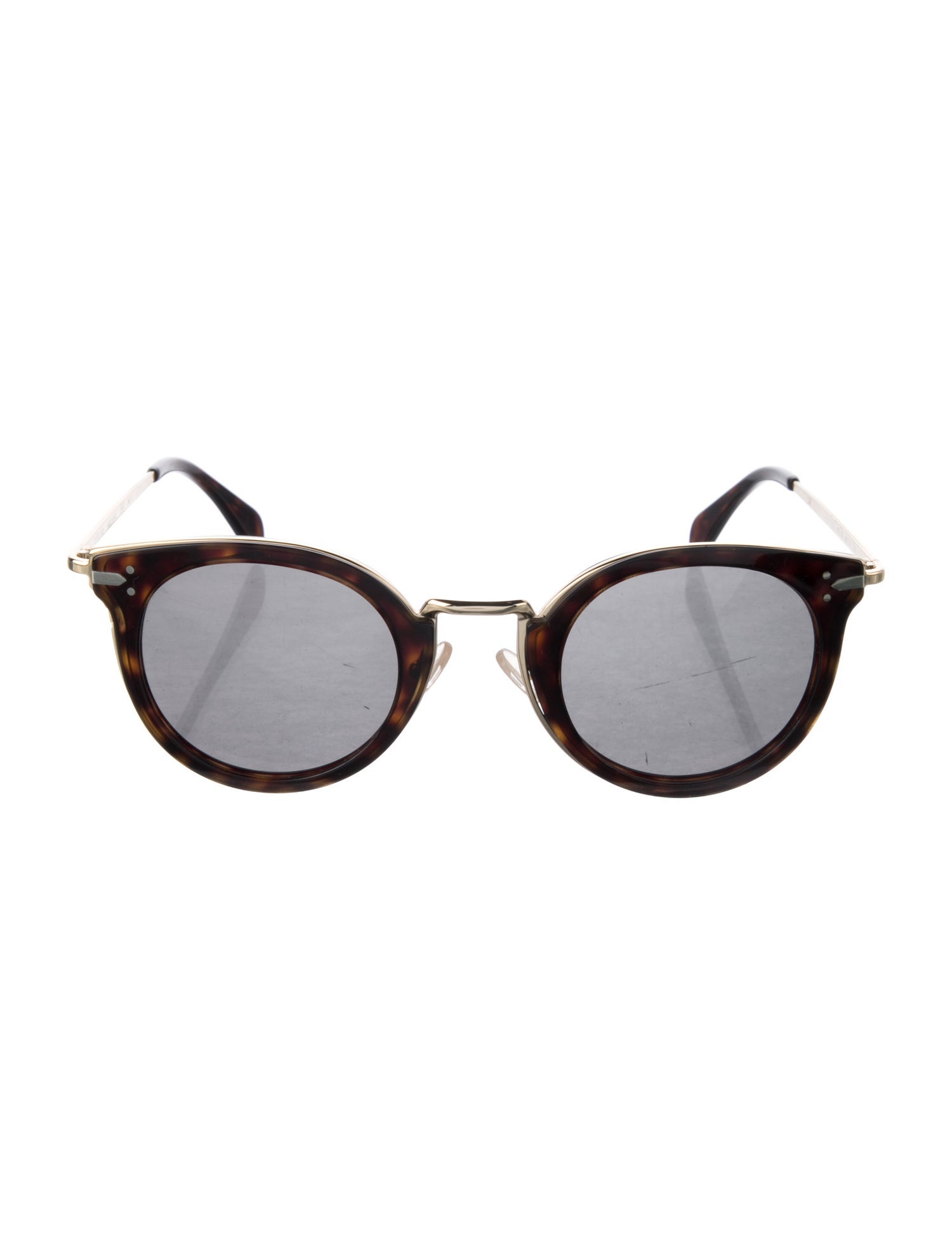 Celine Round Tinted Sunglasses