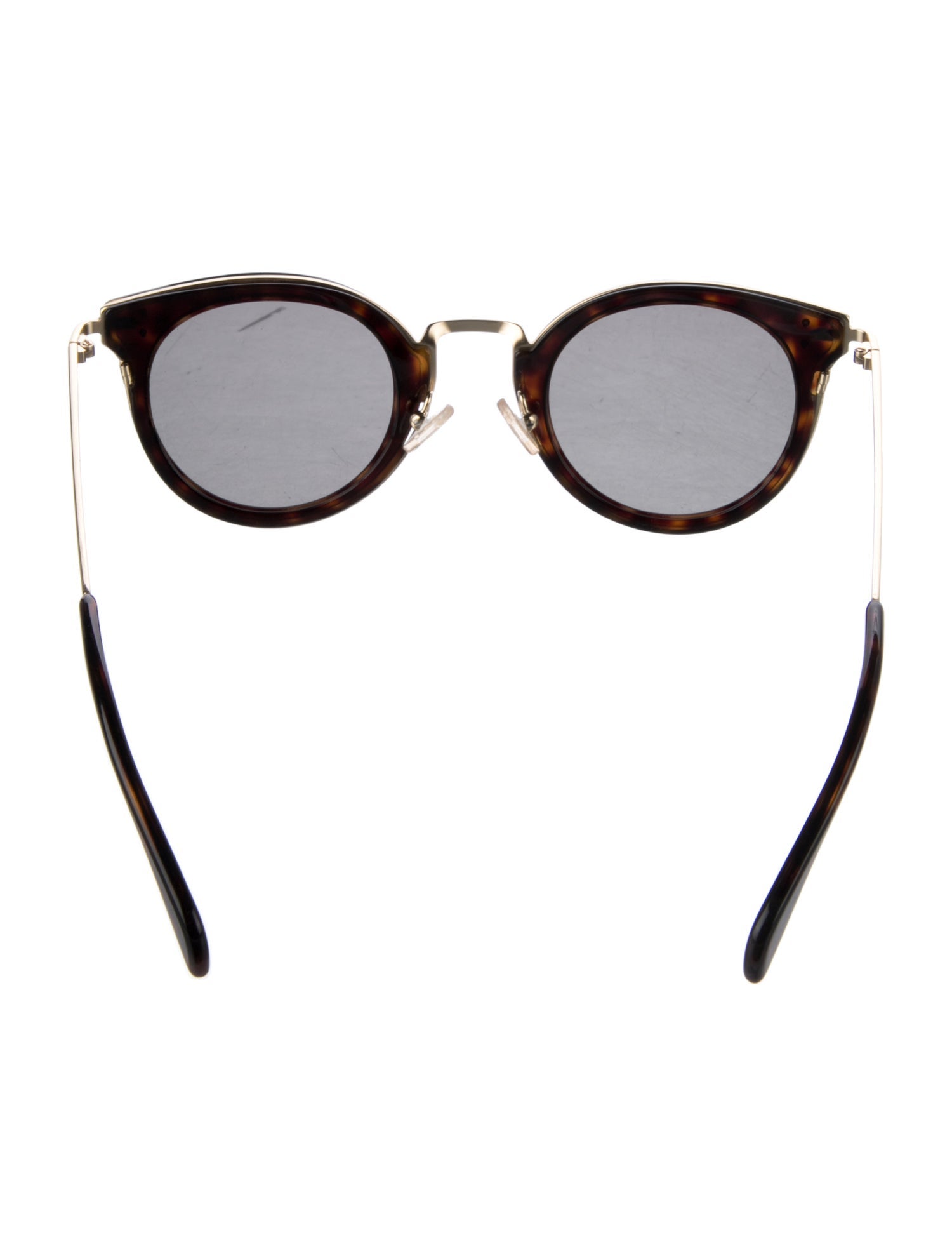 Celine Round Tinted Sunglasses