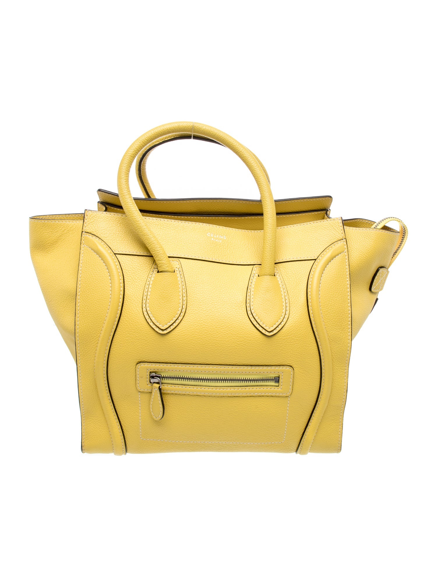 Celine Leather Luggage Micro