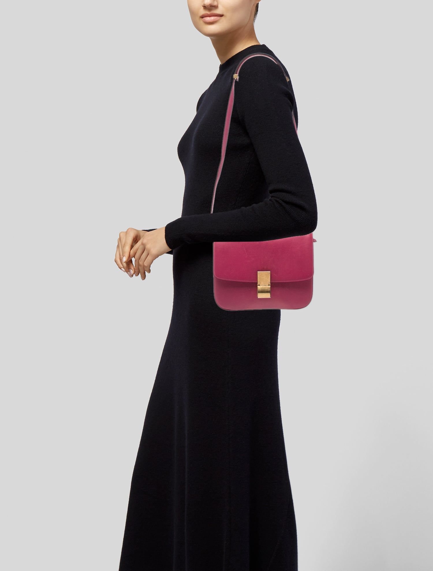 Celine Leather Classic Medium