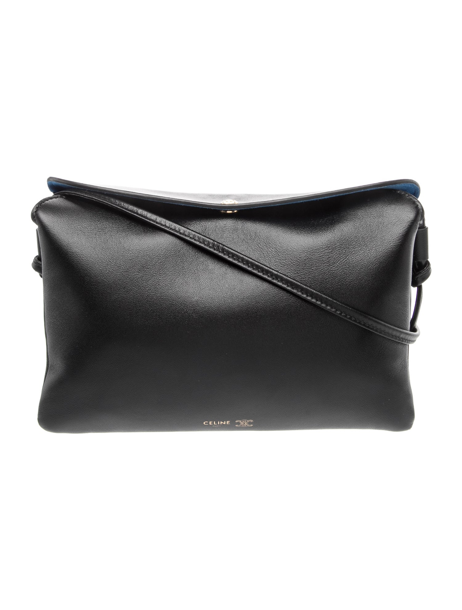 Celine Leather trio flap 2026