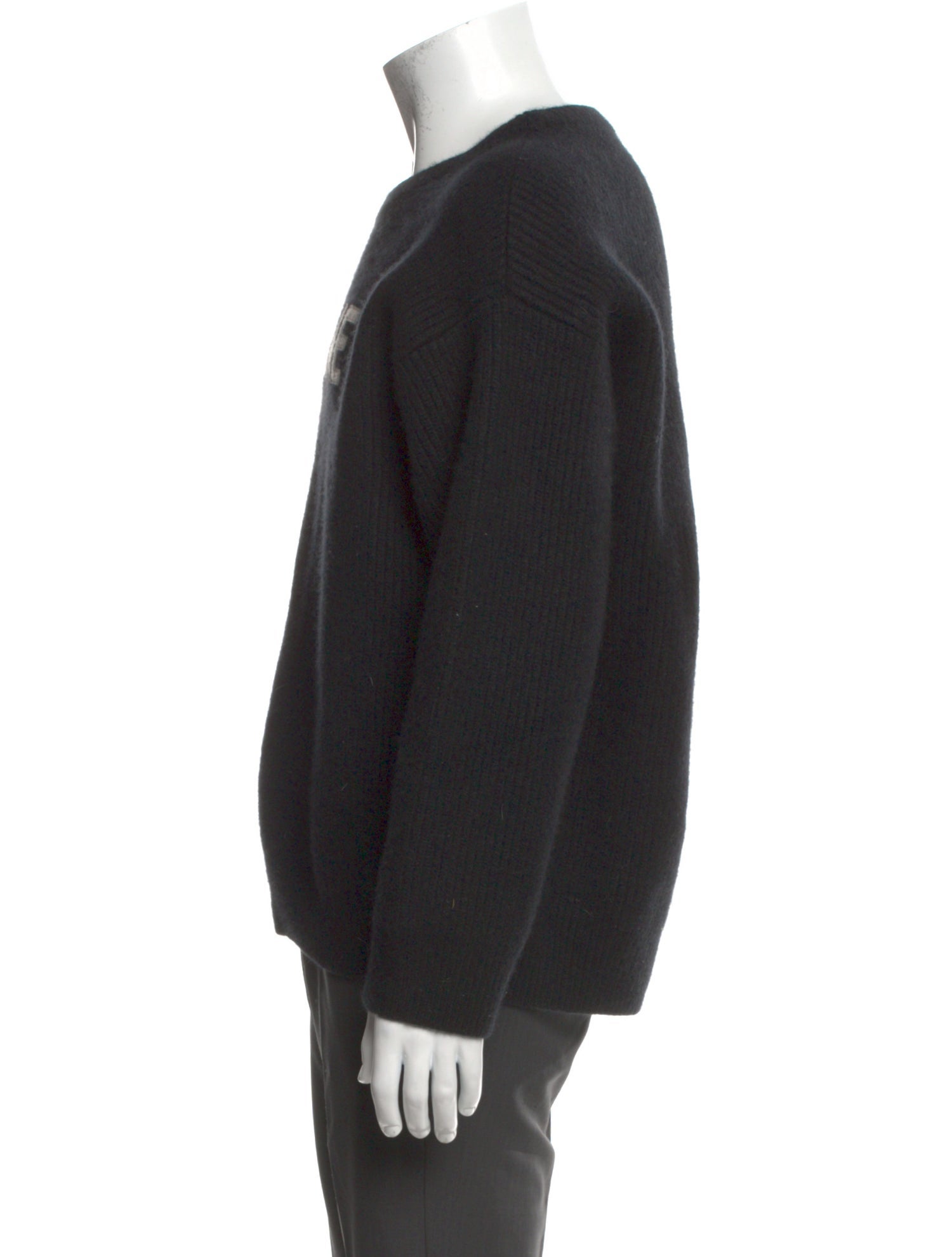 Celine Wool Graphic Print Pullover