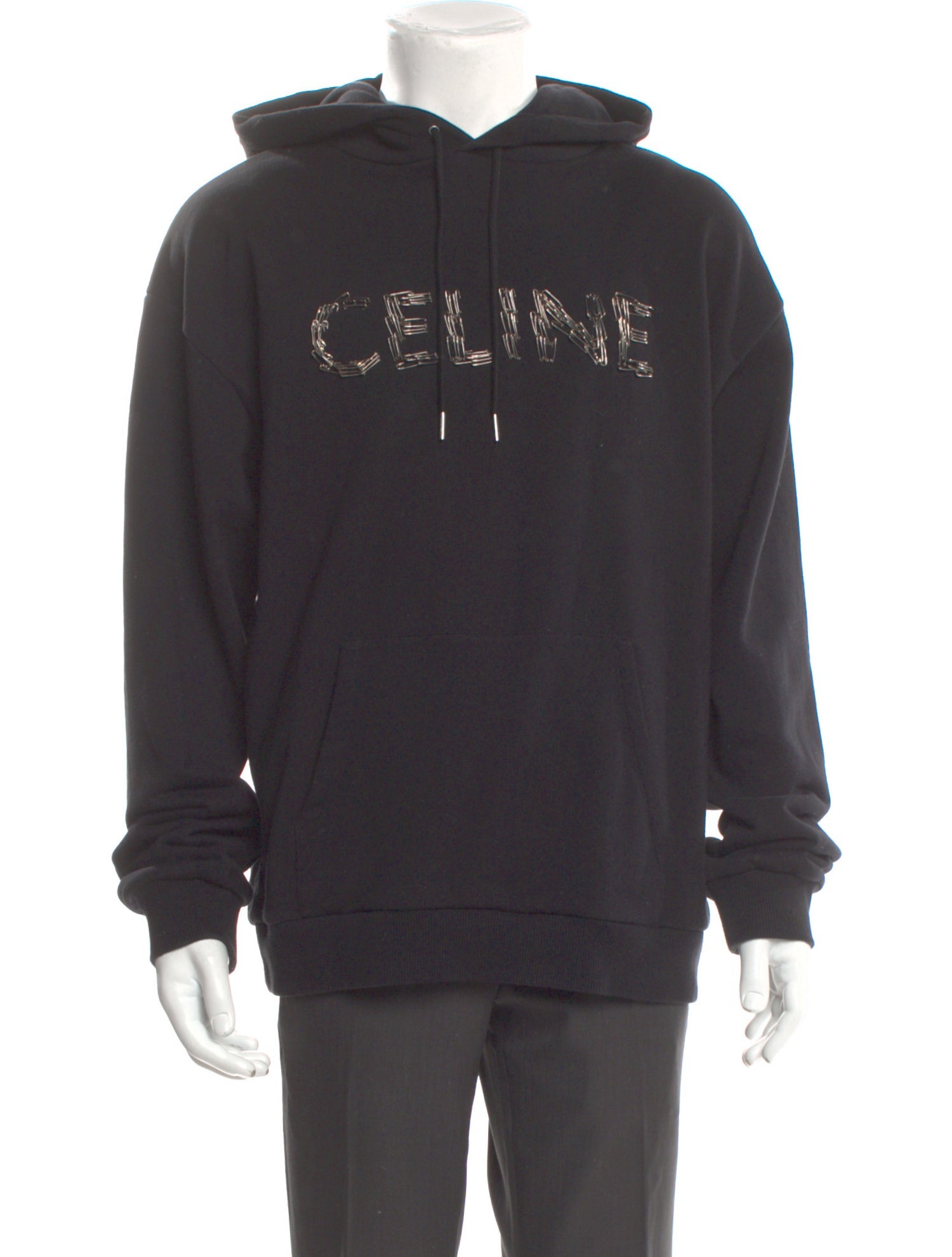 Celine 2022 Signature Logo Hoodie