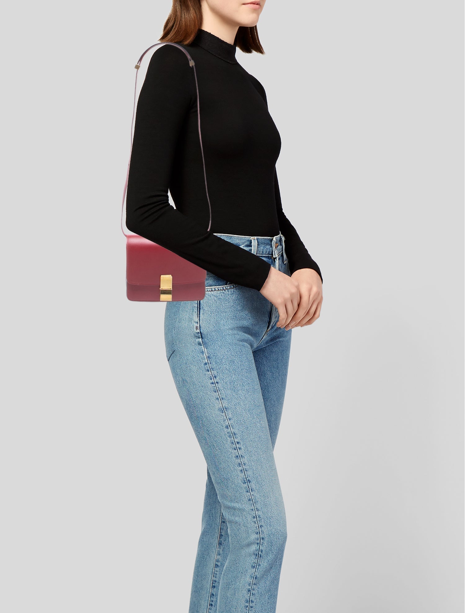 Celine Leather Classic Small