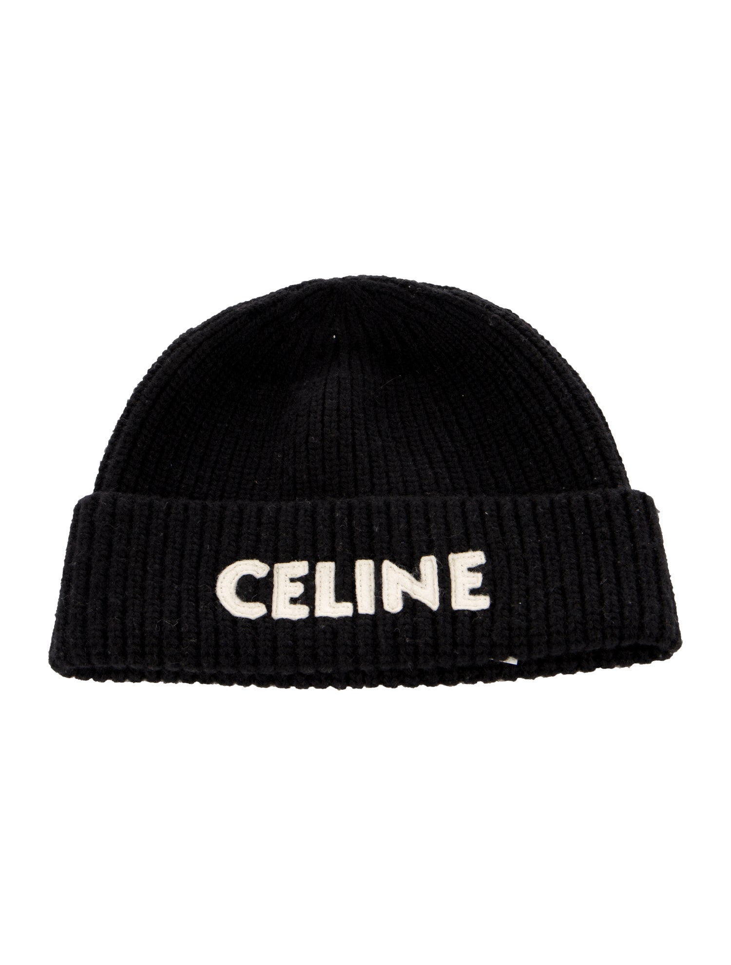 Celine Logo Knit Beanie