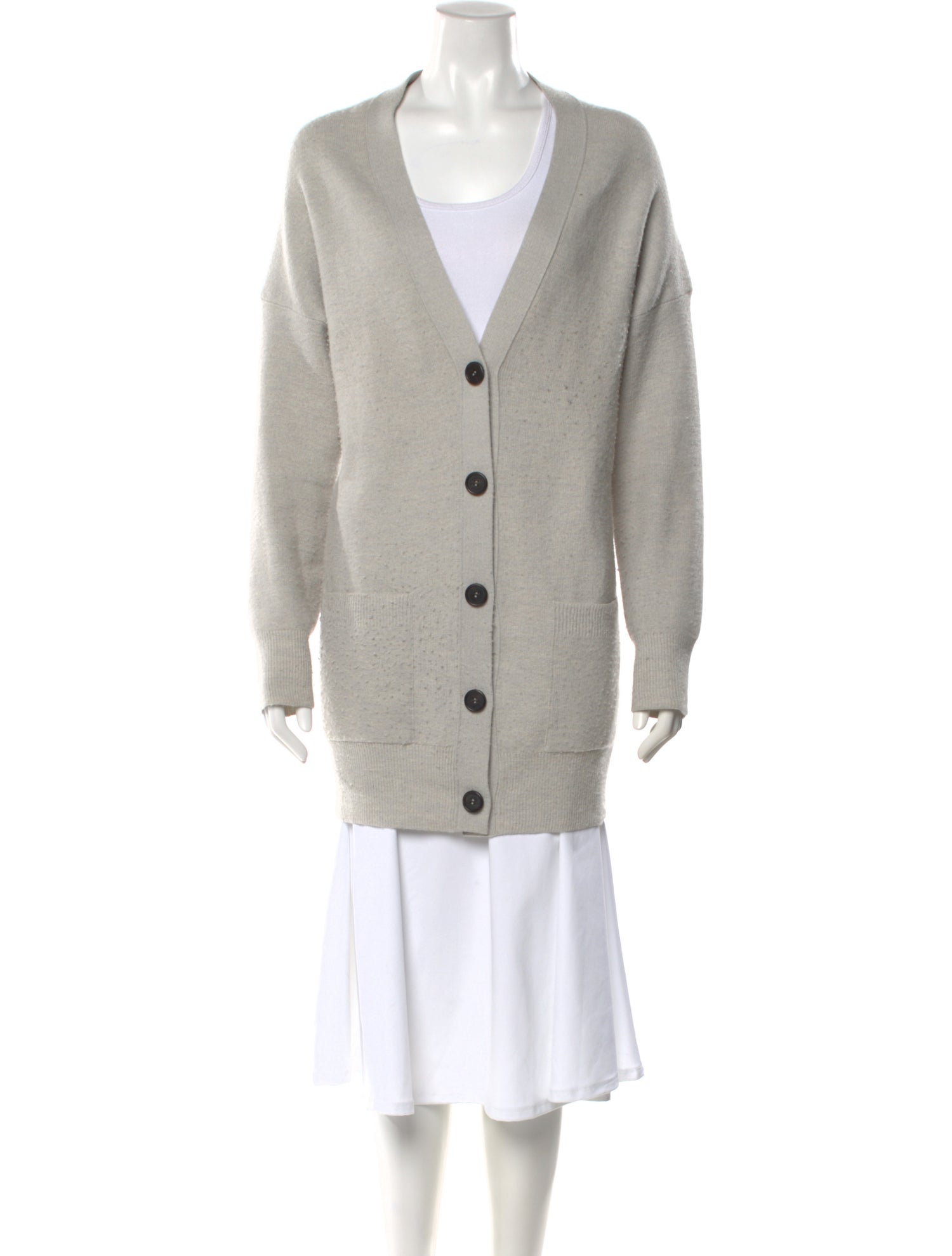 Celine Cashmere V-Neck Sweater