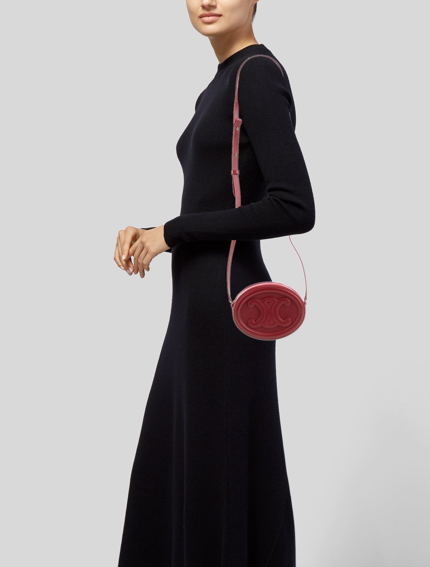 Celine Triomphe Oval Bag