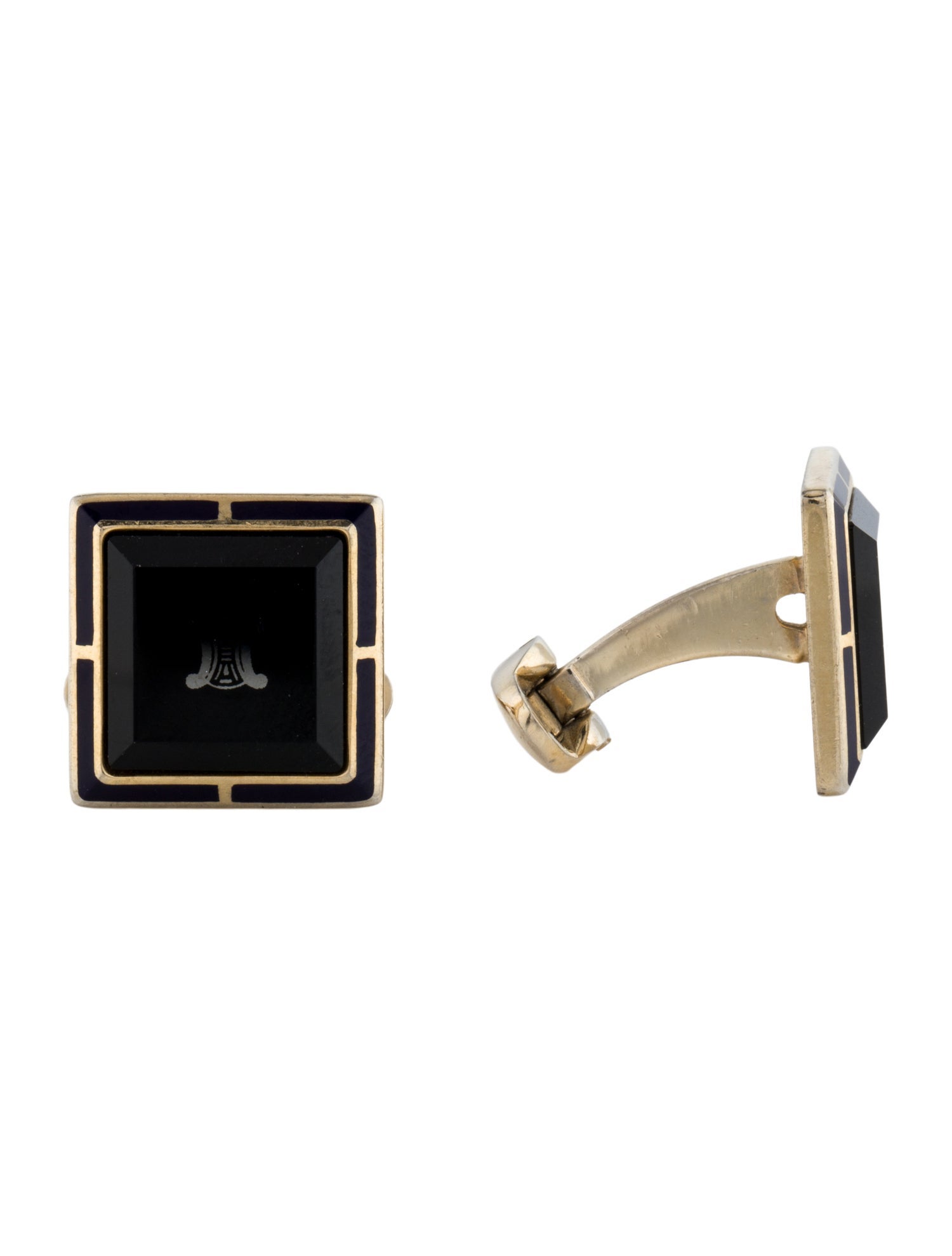 Celine Vintage Triomphe Cufflinks