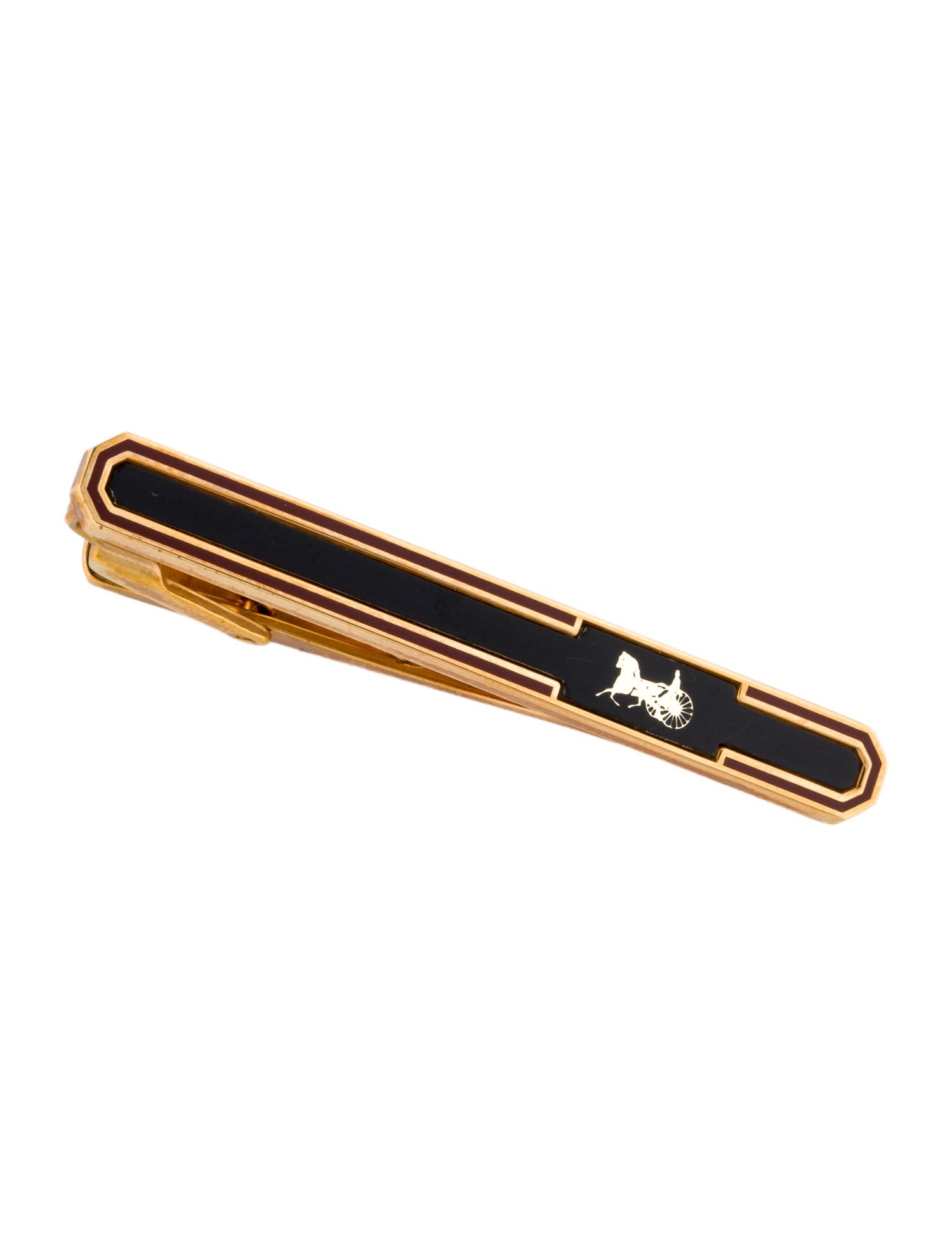 Celine Vintage Logo Tie Clip
