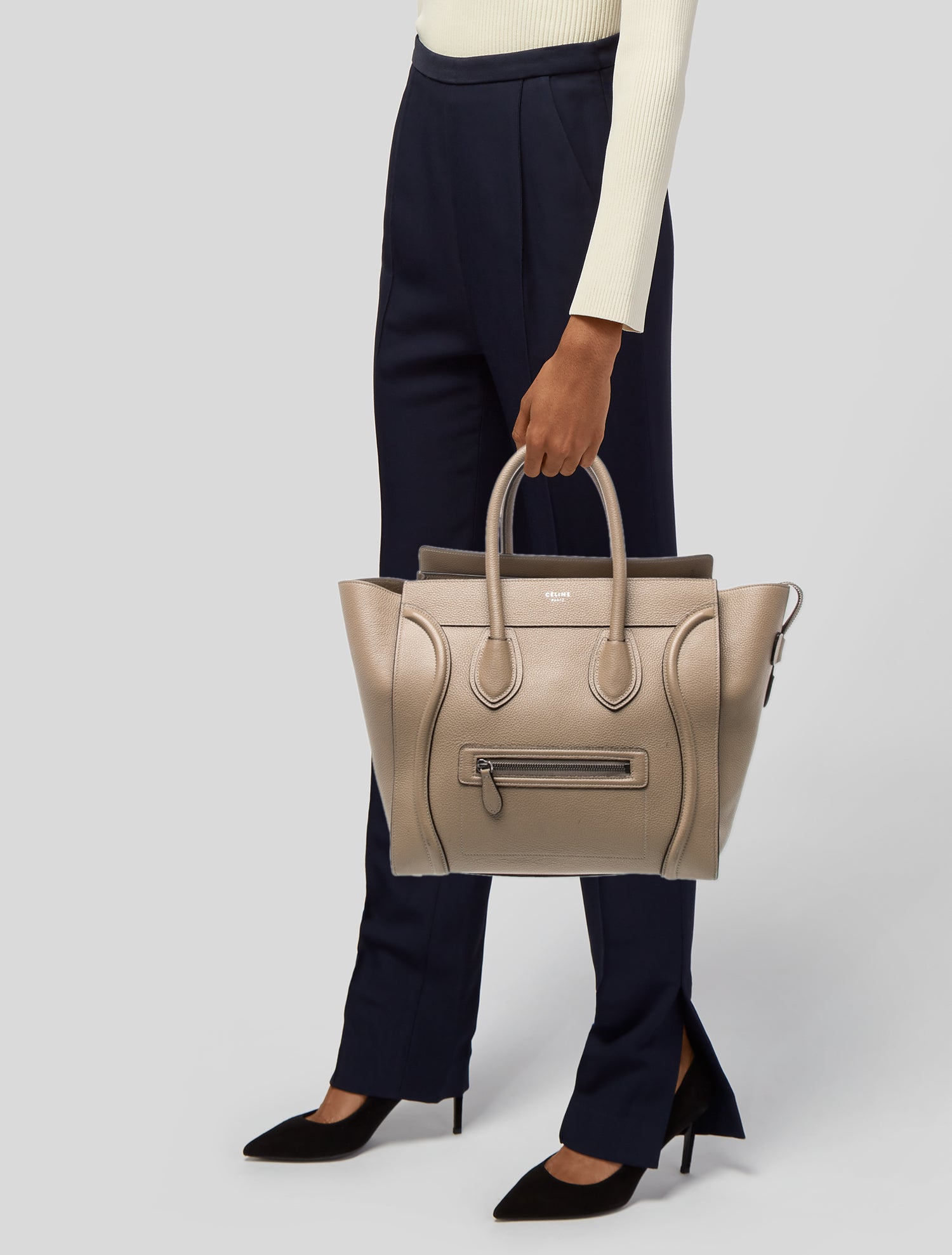 Celine Calfskin Luggage Mini
