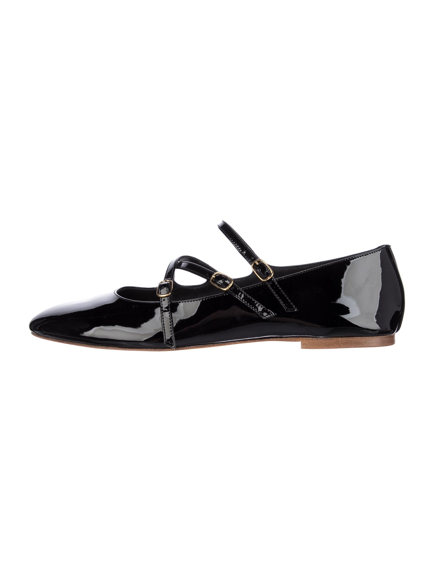 Celine Patent Leather Mary Jane Flats